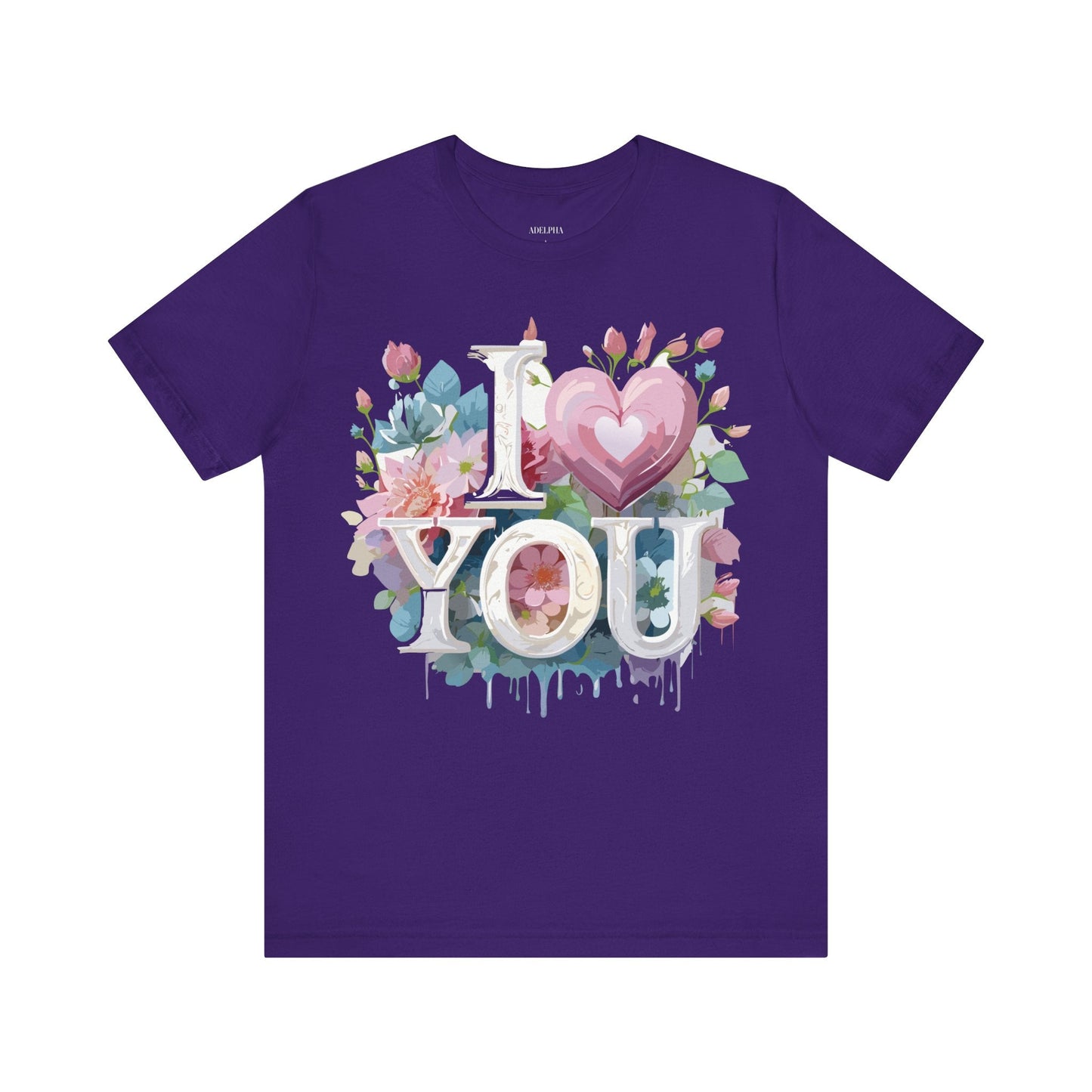 Valentine Graphic Tee Unisex Jersey Short Sleeve Vintage Inspired Art Design Adelpha