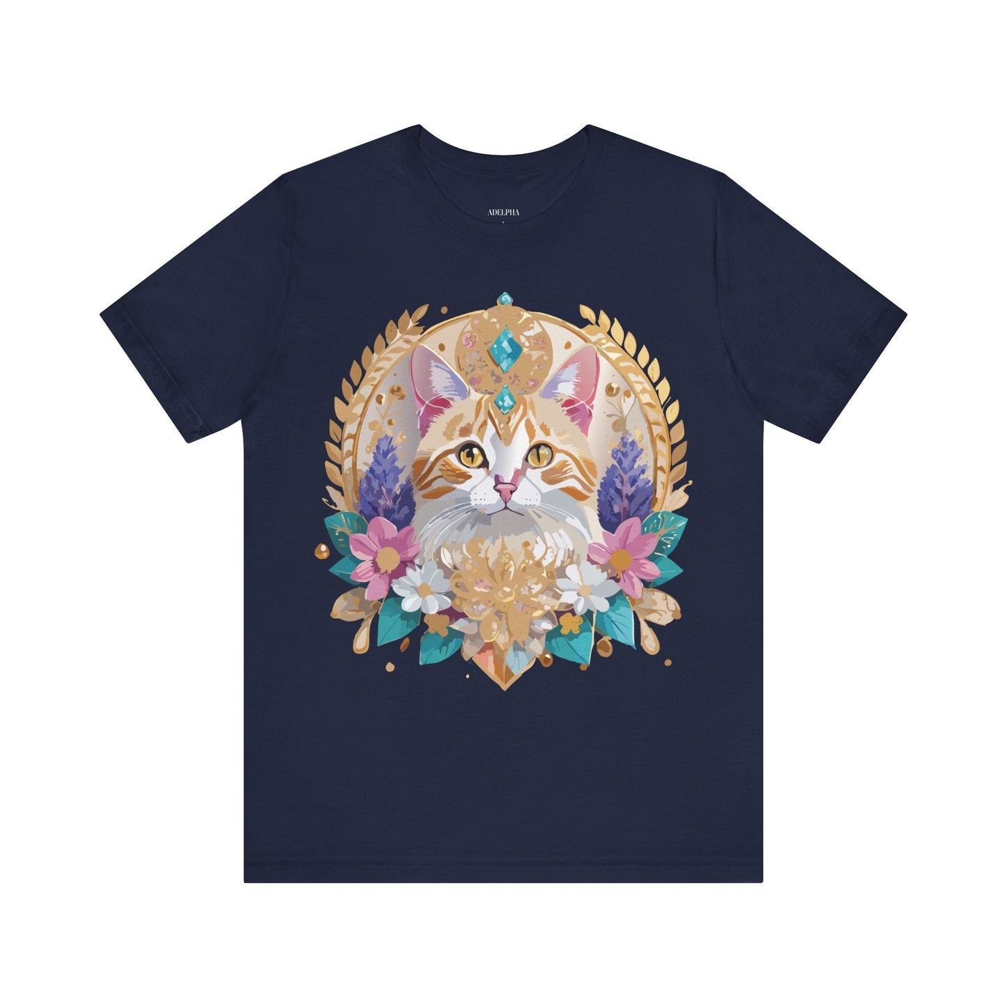 Medallion Graphic Unisex 100 Cotton Vintage Animal Medal Artwork Tee 10