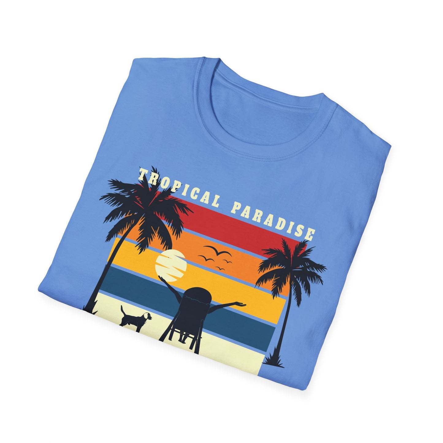 Summer T-Shirt, Summer Design Shirts, Art Tee Shirt with Summer Design - 3