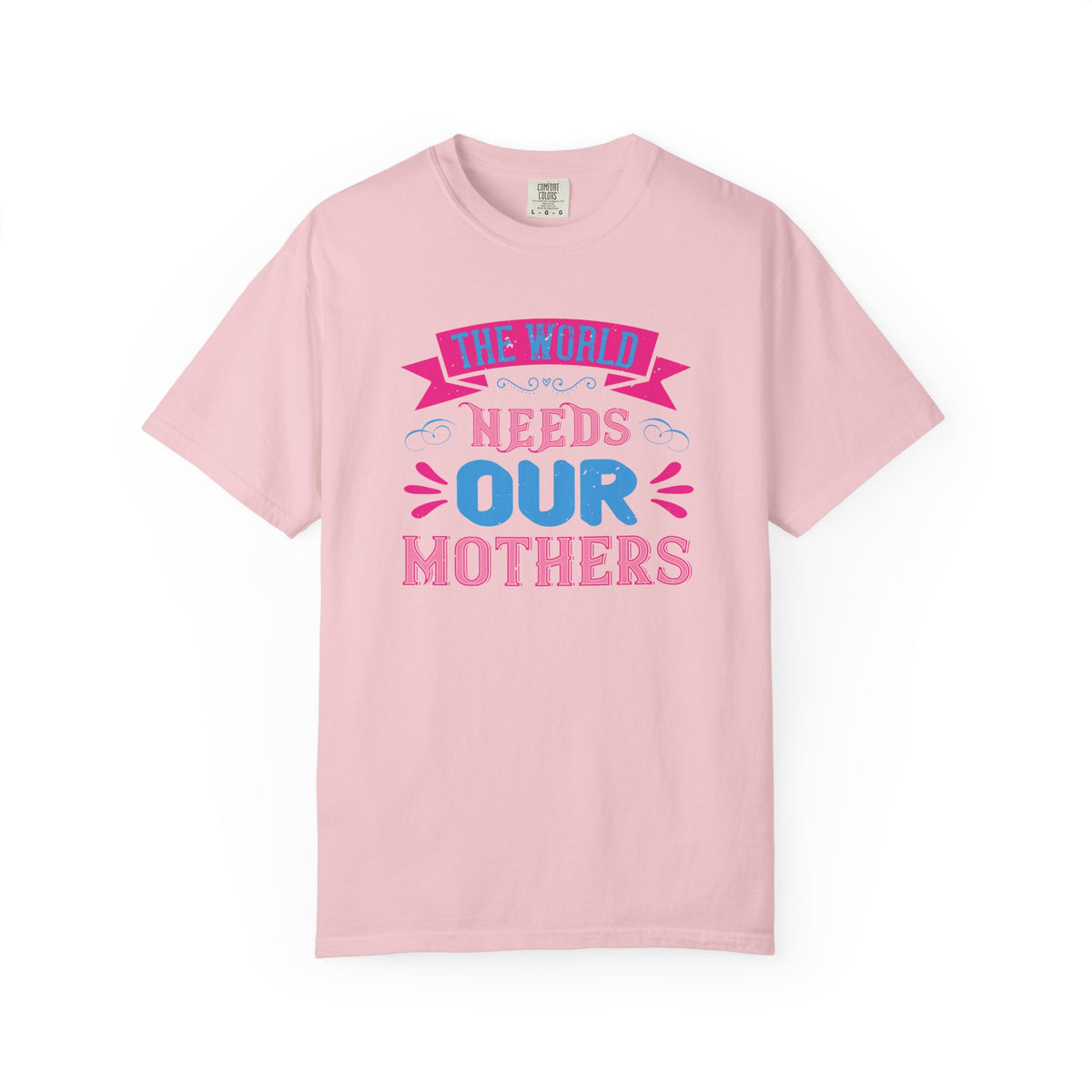 Mom T-shirt Mother Day Mama Tee Unisex Comfort Colors Garment-Dyed Cotton h95
