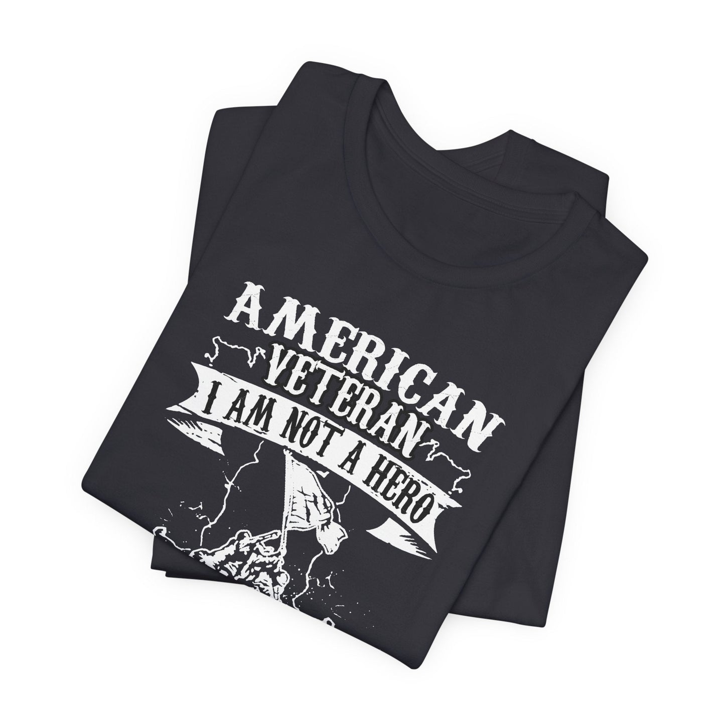 Army Veteran Patriotic Graphic Design Unisex Cotton T-Shirt v53