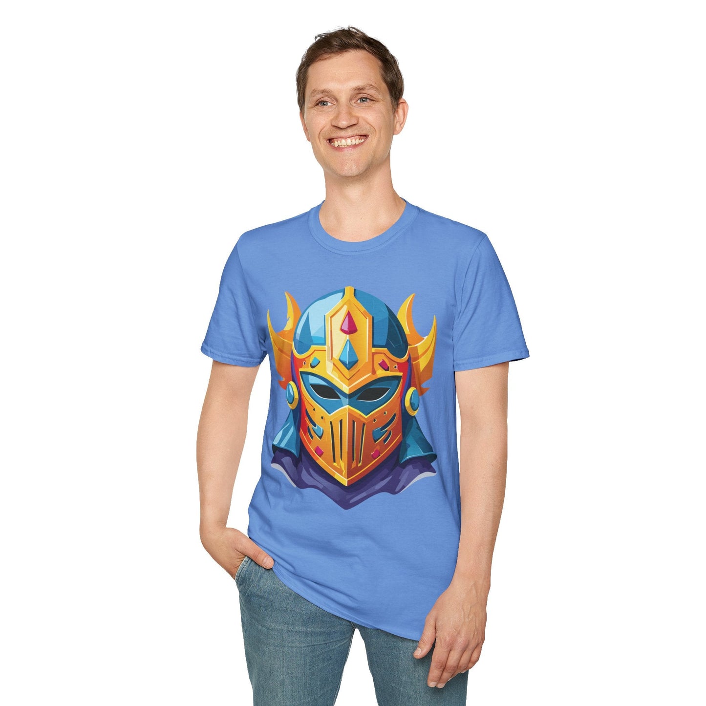 Mask Graphic Unisex Cotton Masquerade Design Artwork Tee 10
