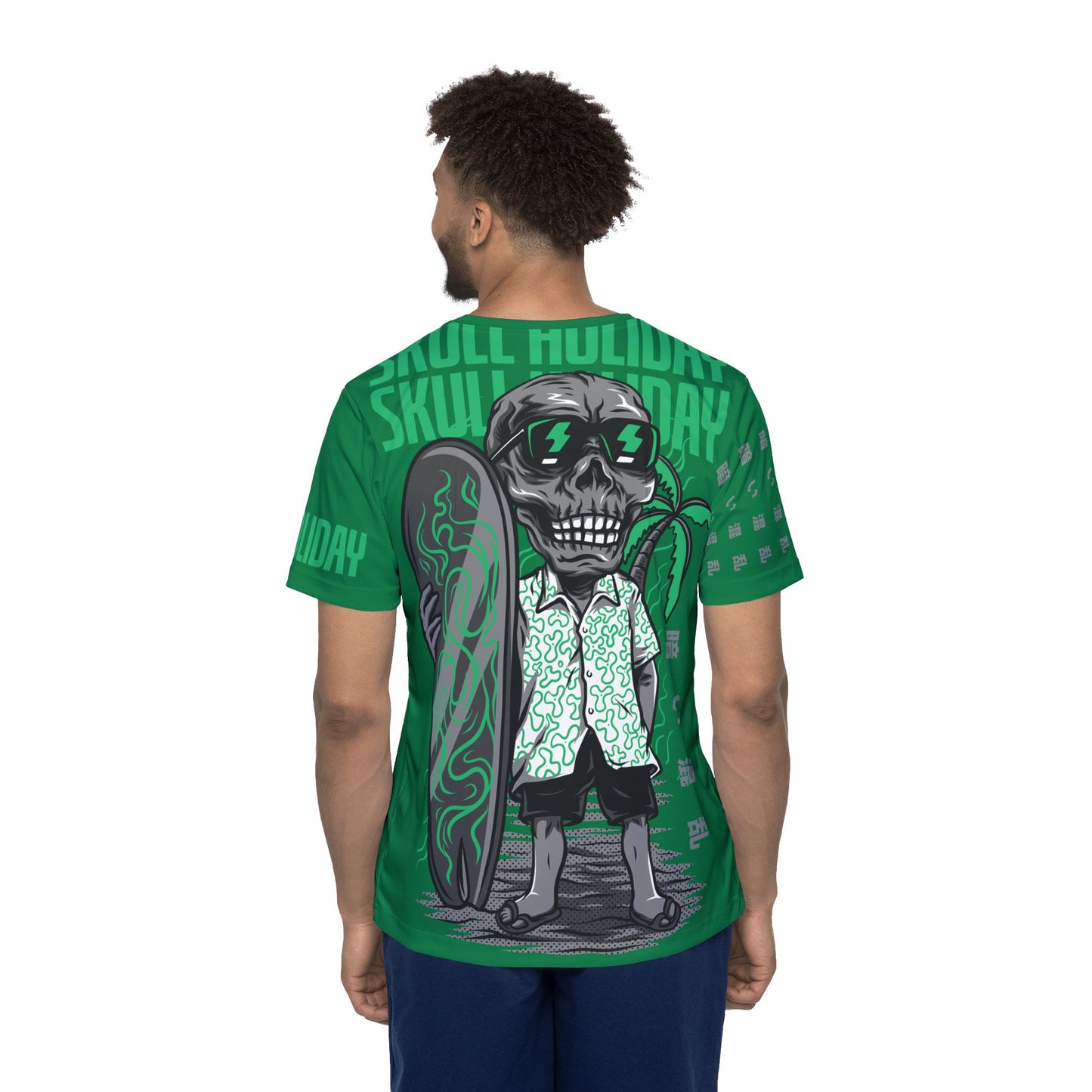 51-Be Fun Graphic T-Shirt, Art Design Poly Shirt, All Over Print Graphic Tee, Monsters T-Shirt, Cartoon Tees