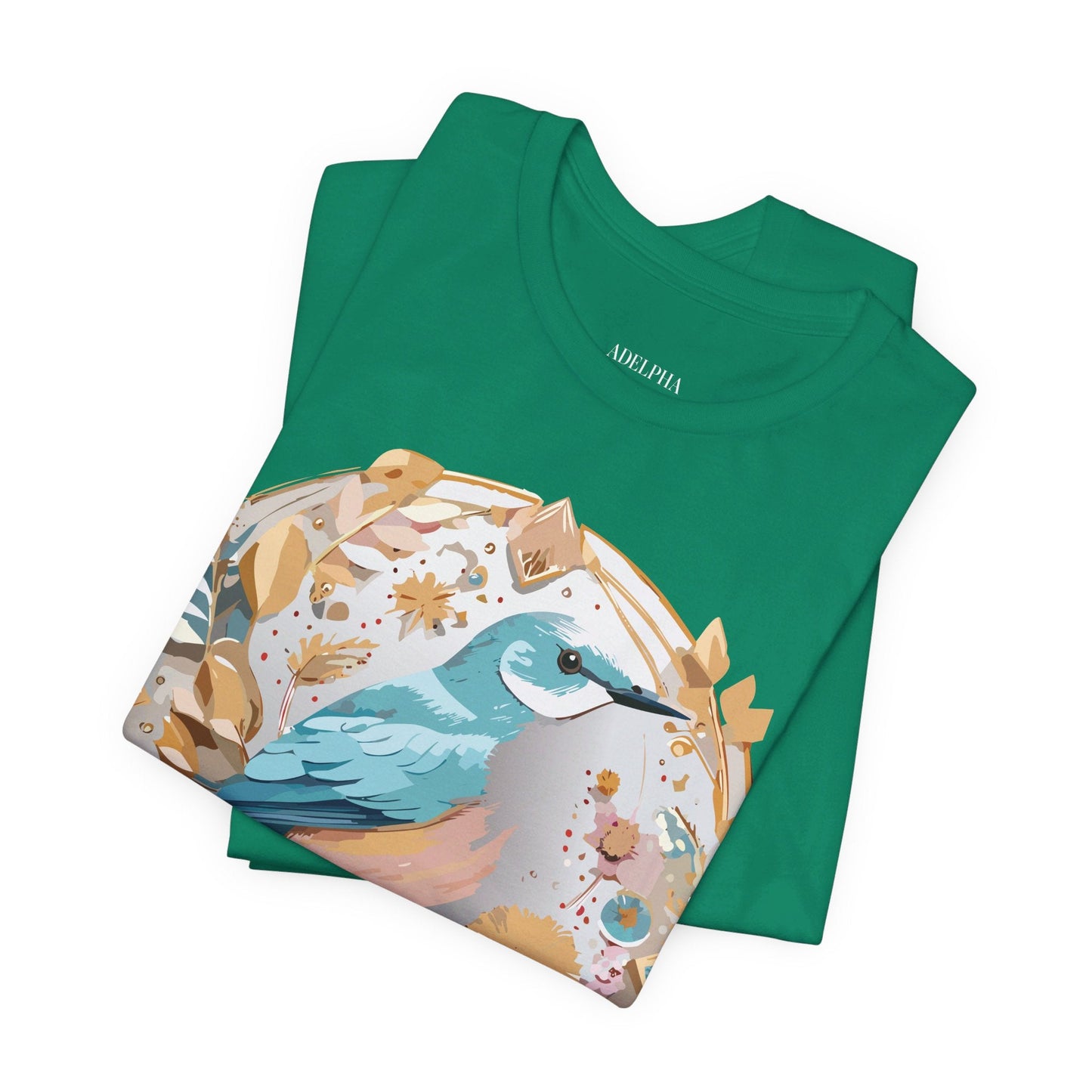 Adelpha Graphic T Shirt Unisex Jersey Short Sleeve Medallion Artwork Vintage Inspired Tee