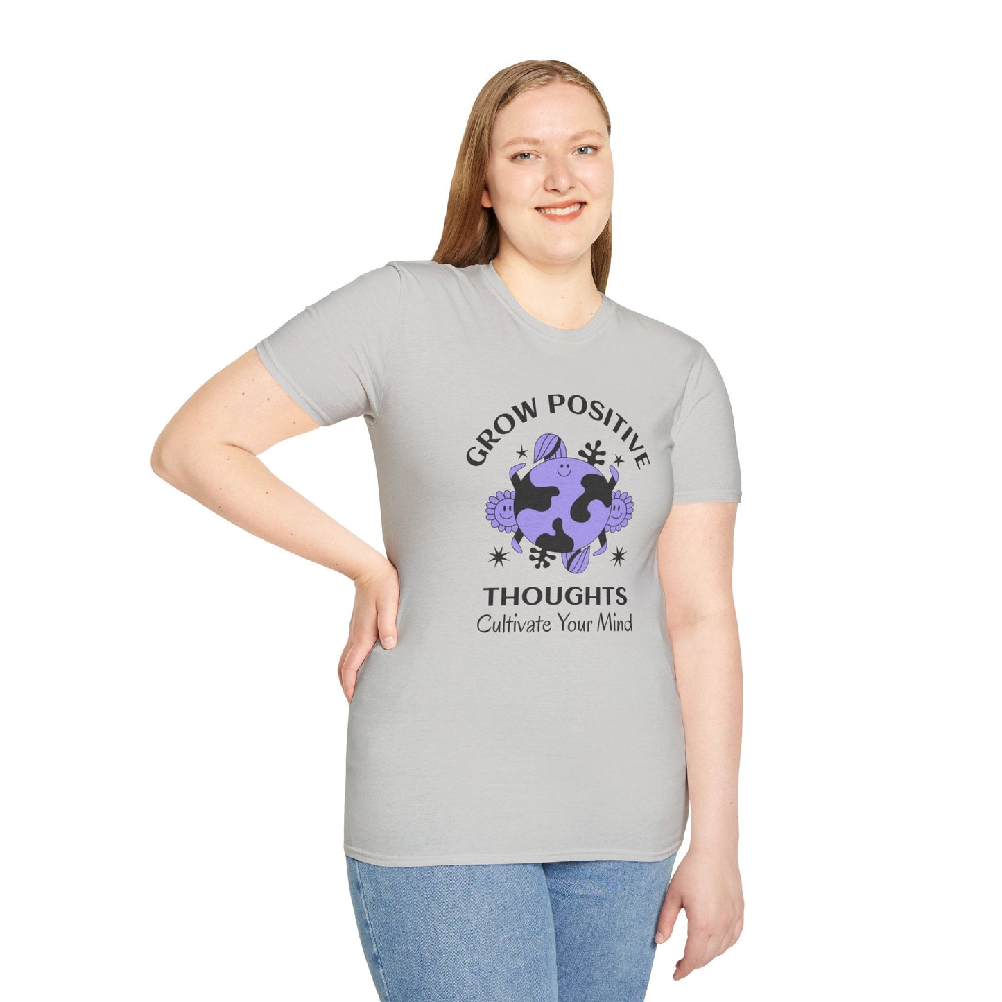 Gildan Softstyle 64000 Unisex Short Sleeve T Shirt Positive Slogan Tee With Positive Quotes And Words