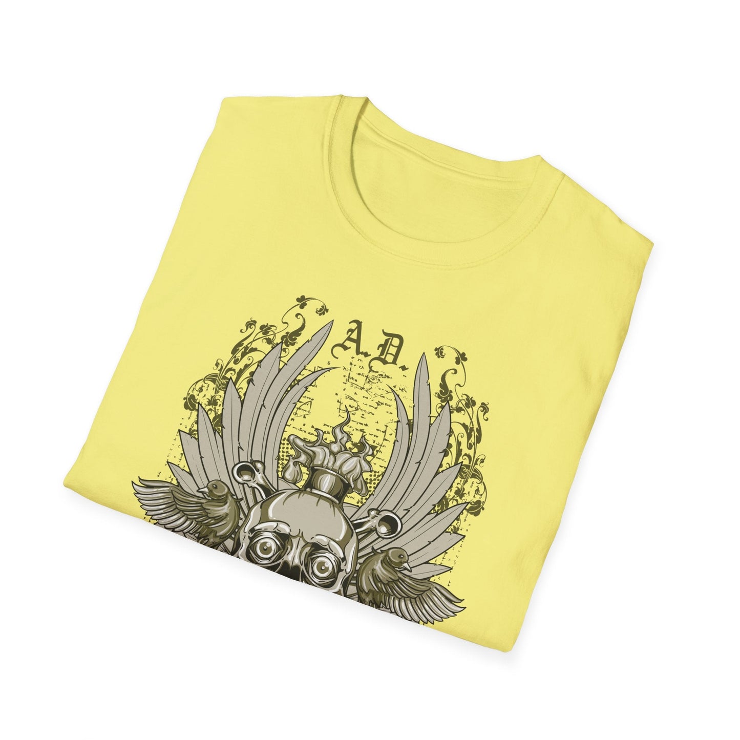 Unisex Art Design T Shirt With Graphic Artwork Softstyle Gildan 64000 Tee Premium Cotton
