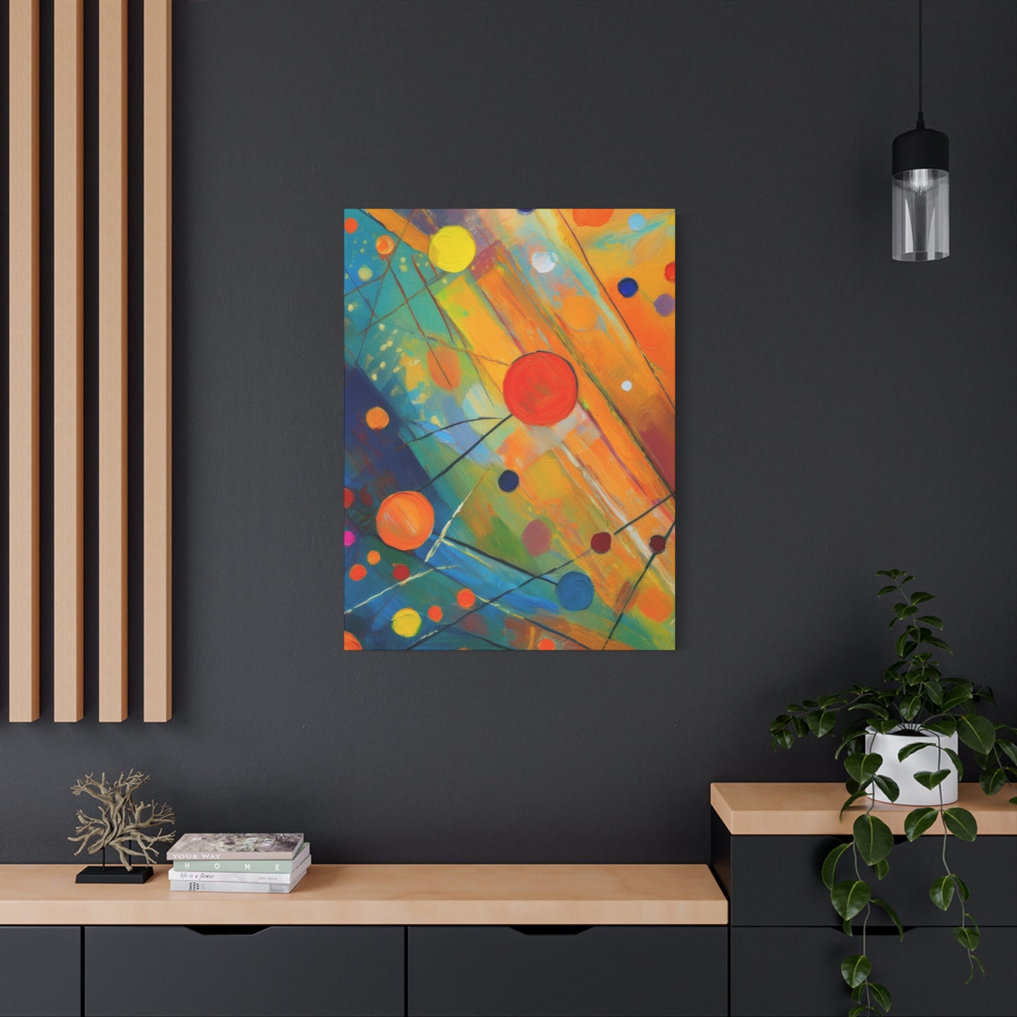 Abstract Oil Painting Print Canvas 20x24,20x30,24x30 24x32,24x36,30x40 32x48,36x48,40x60 Pine-Wood Inner Frame ABS-141