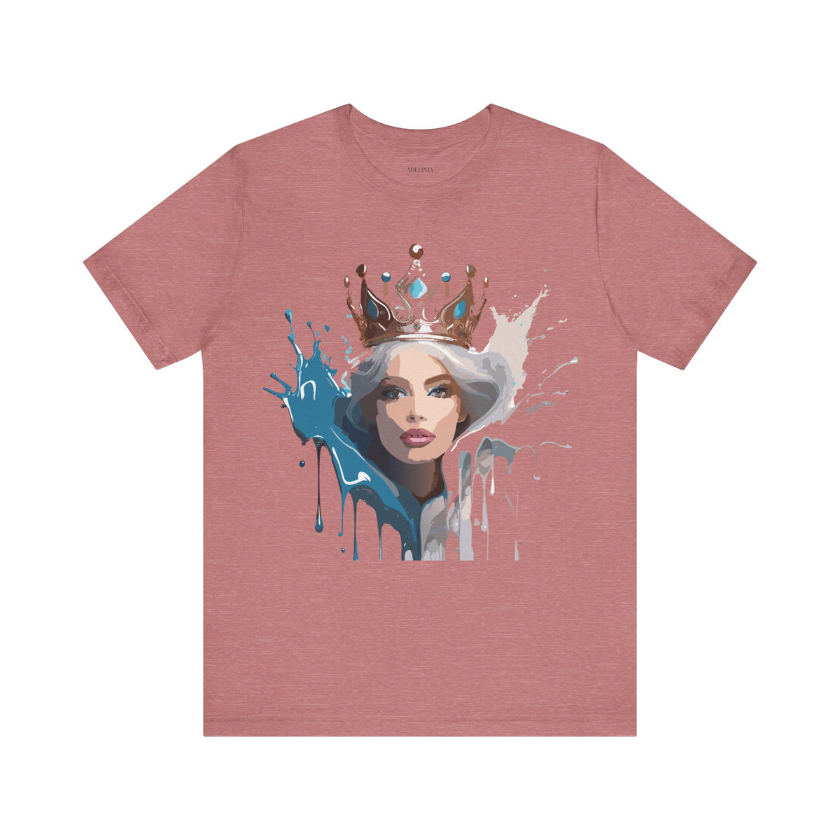 Queen Graphic Unisex Cotton Bella+Canvas Tee with Art Design m181