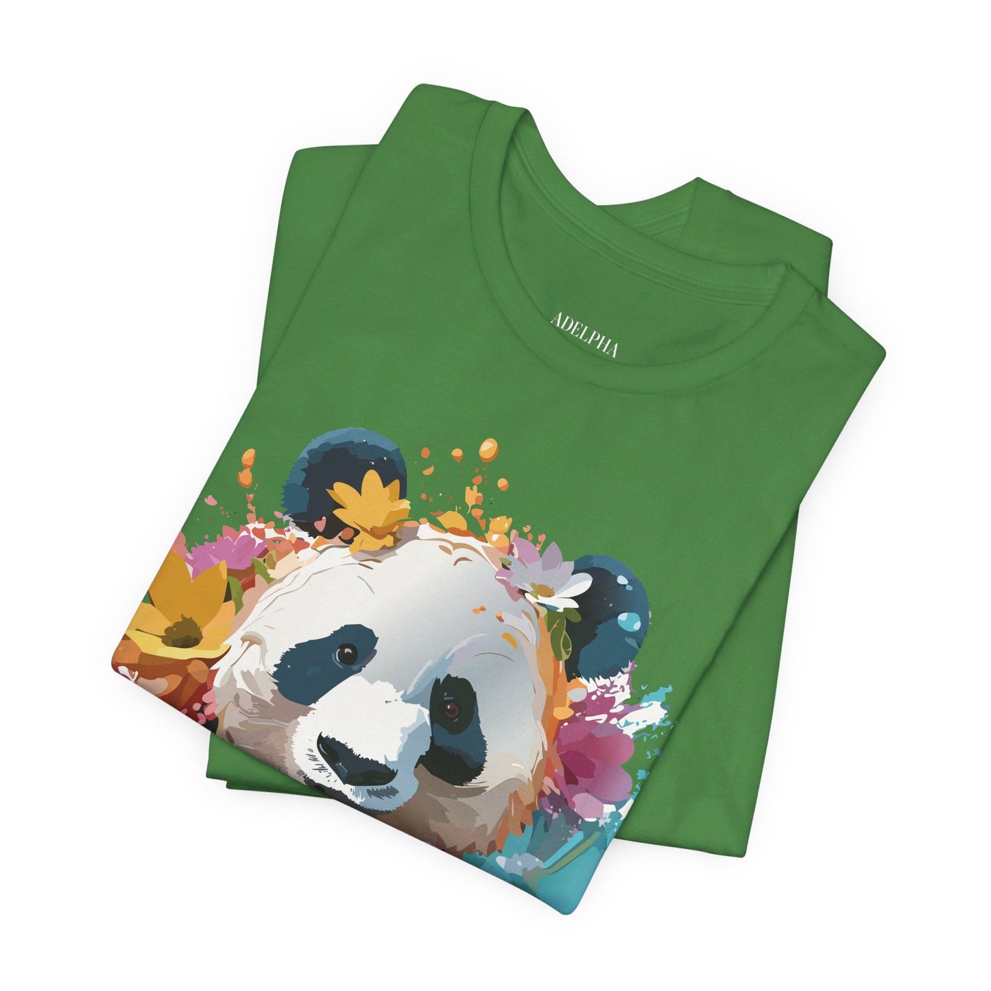 Adelpha Panda Graphic Tee Unisex Short Sleeve Vintage Inspired Artwork Shirt Premium Quality