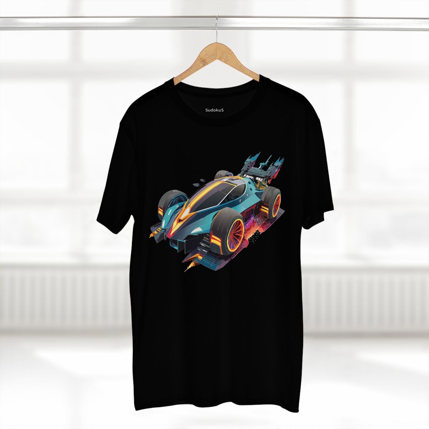 Car Graphic Unisex 100 Cotton Staple Tee 20
