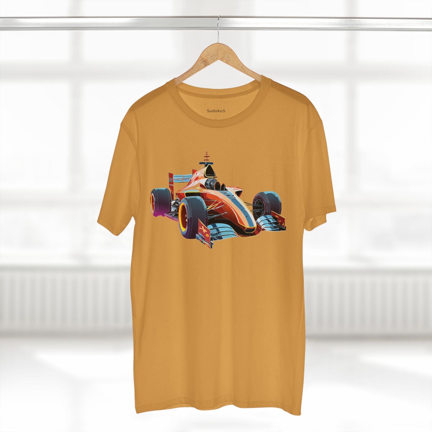 Car Graphic Unisex 100 Cotton Staple Tee 10