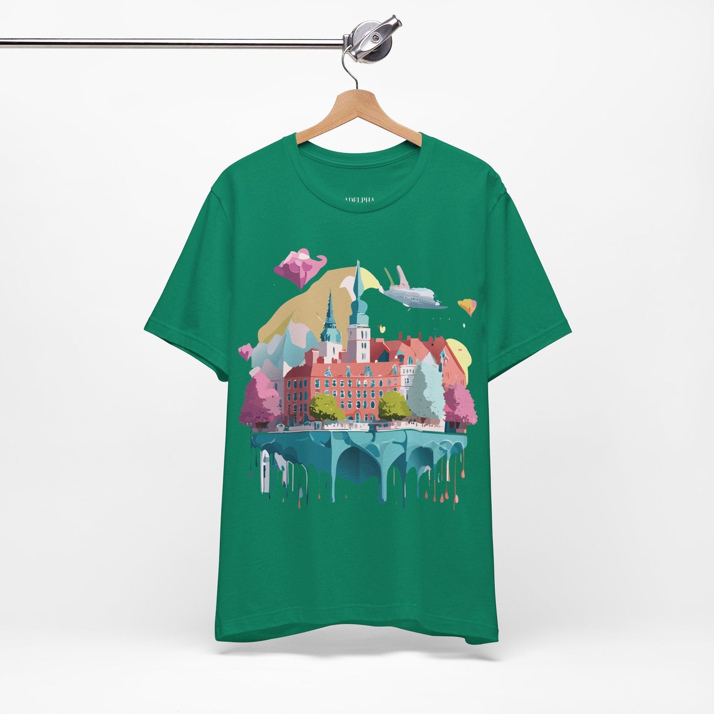 Germany Graphic Tee Unisex Jersey Short Sleeve Vintage Inspired Art Shirt By Adelpha