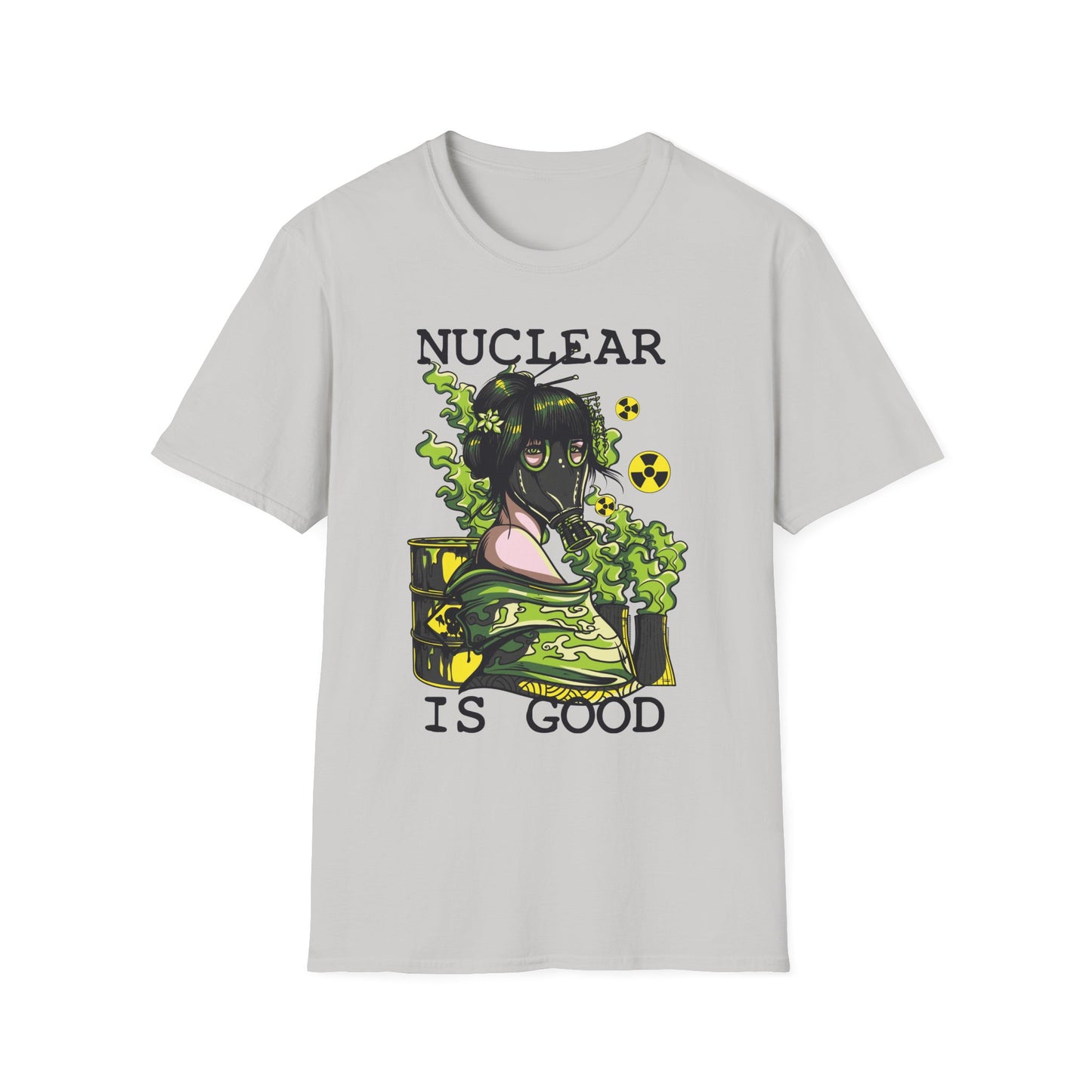 Unisex Cotton T-Shirt with Cartoon Graphic Design