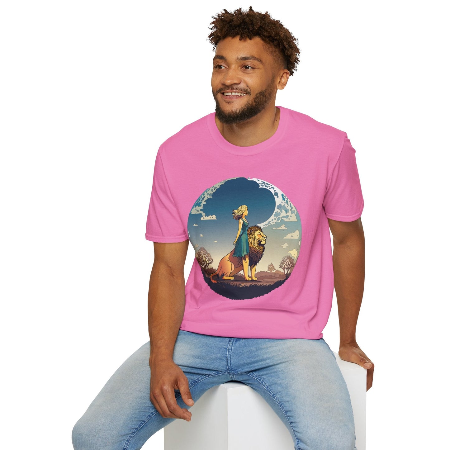 Womens Graphic T Shirt Art Design Tee Softstyle 64000 100 Percent Cotton Unisex Comfort