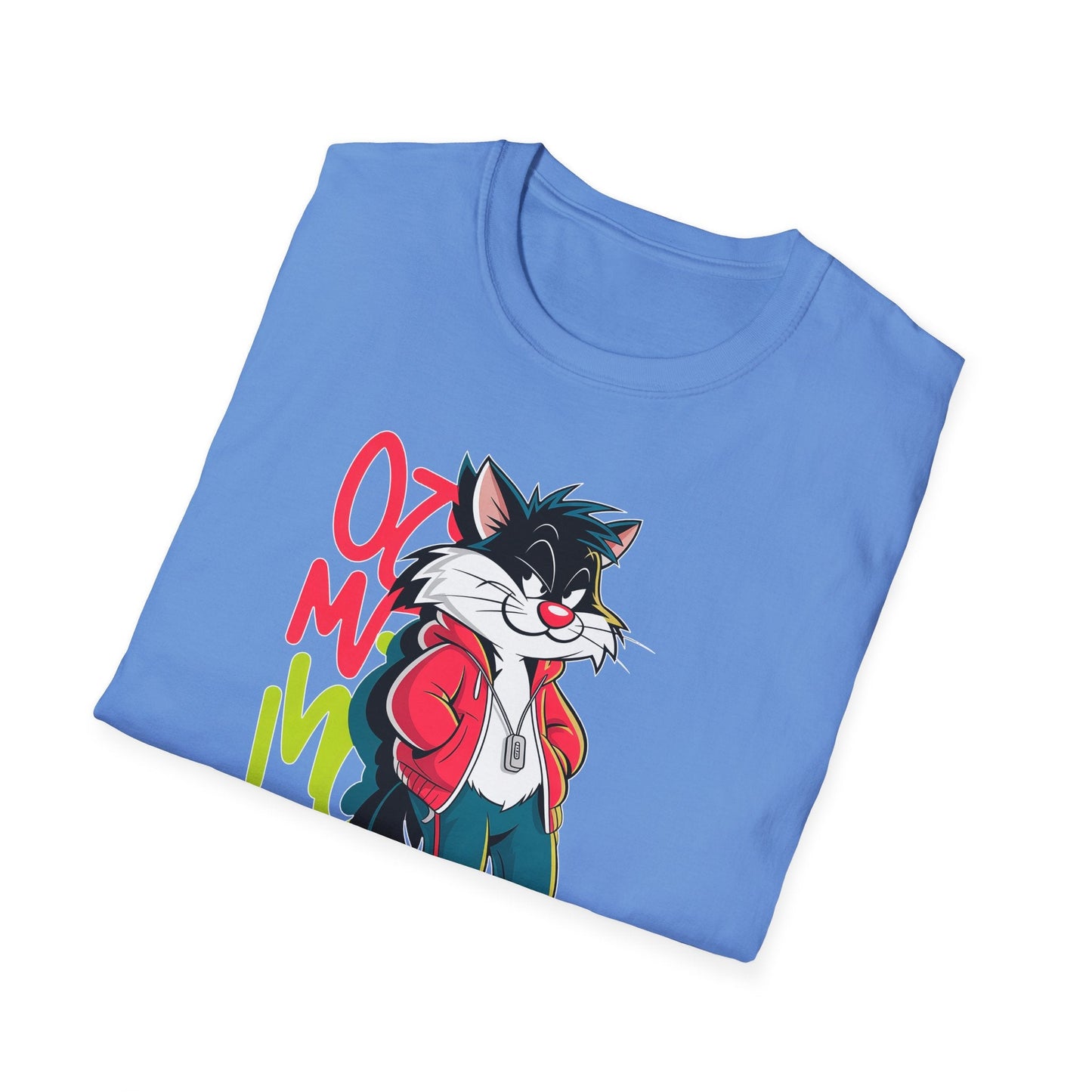 Cartoon T Shirt With Animals And Animation Tee For Unisex Softstyle Gildan 64000