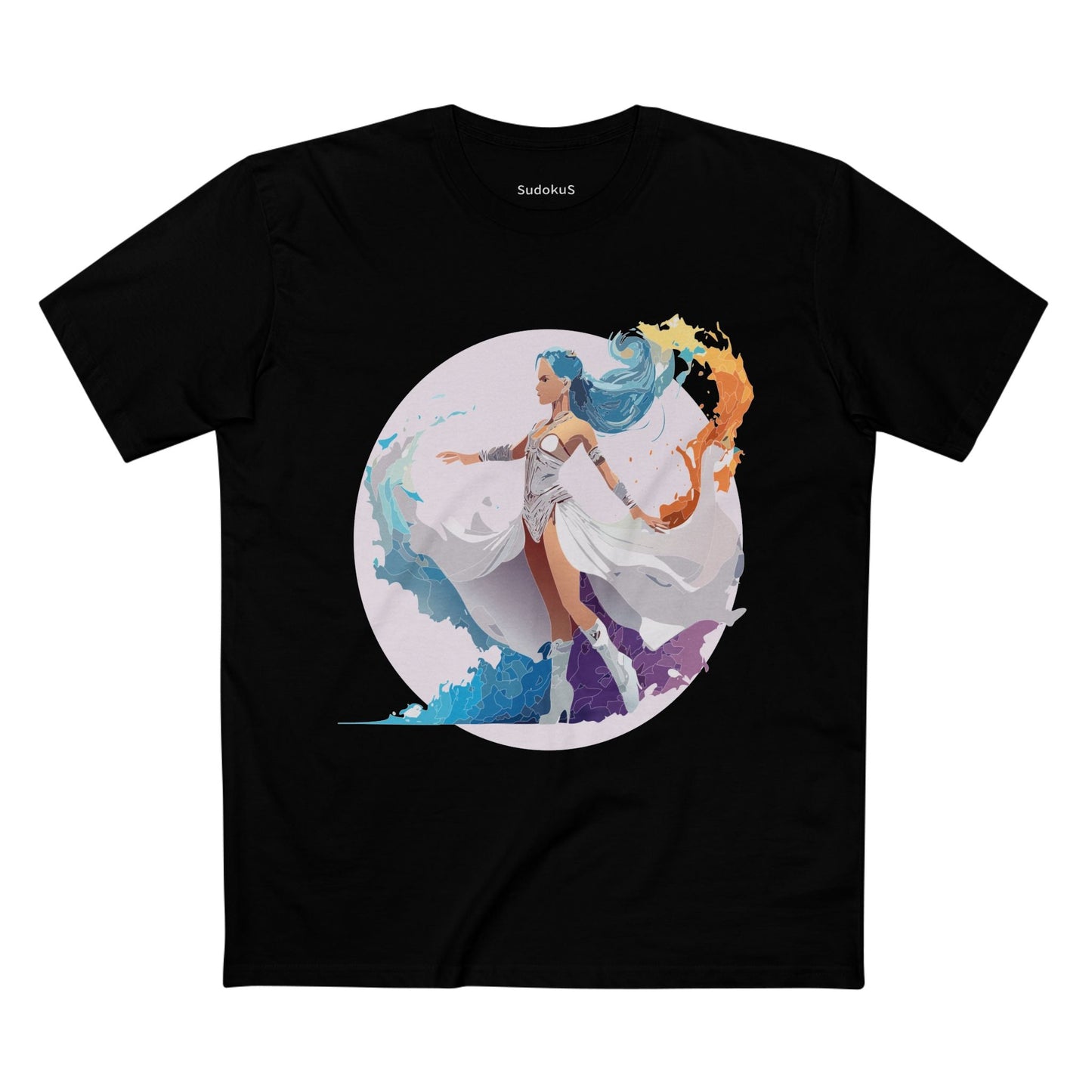 Dancer Graphic Unisex 100 Cotton Staple Tee 15