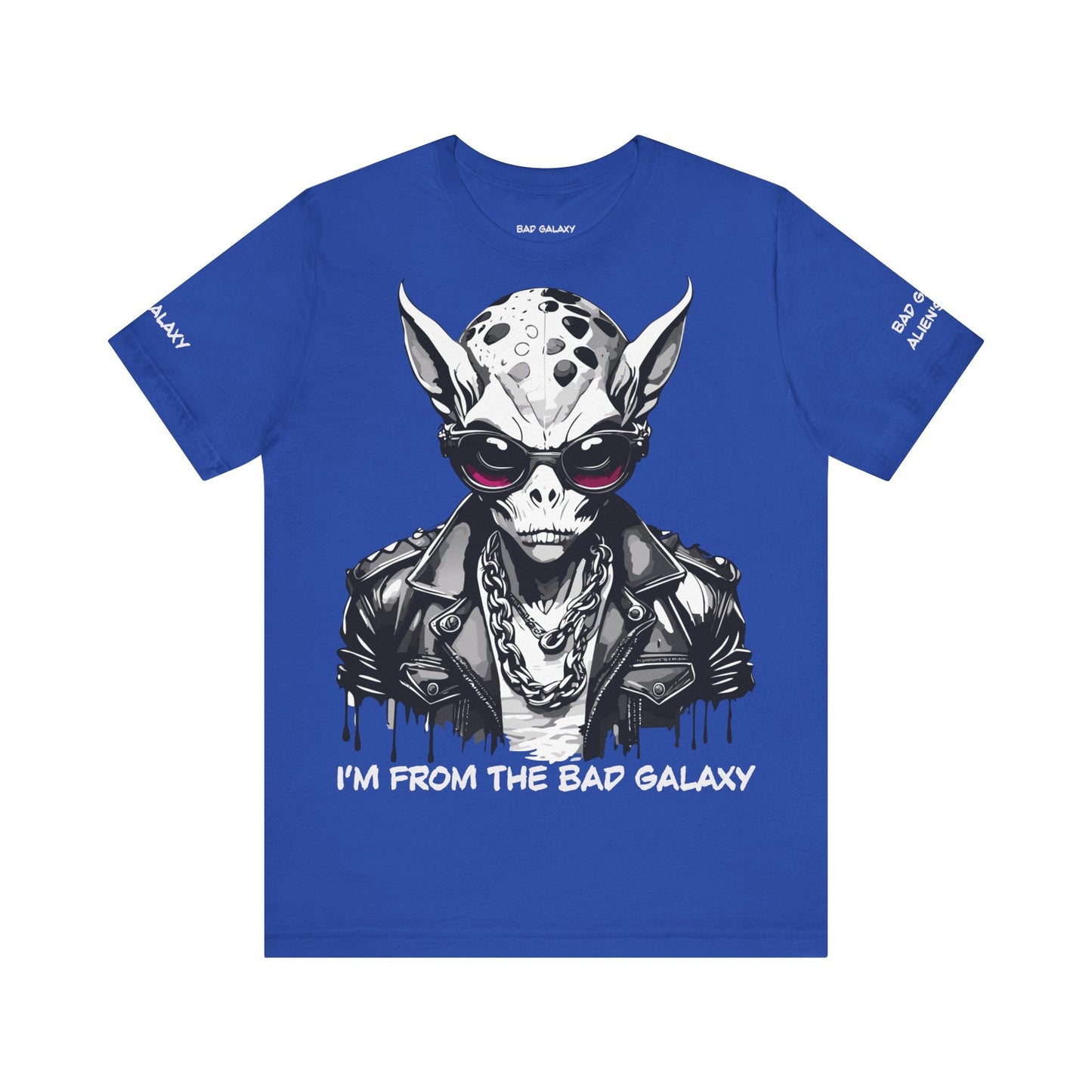Alien Tee Shirt From Bad Galaxy Made To Order 100 Percent Cotton With Eco Friendly Inks