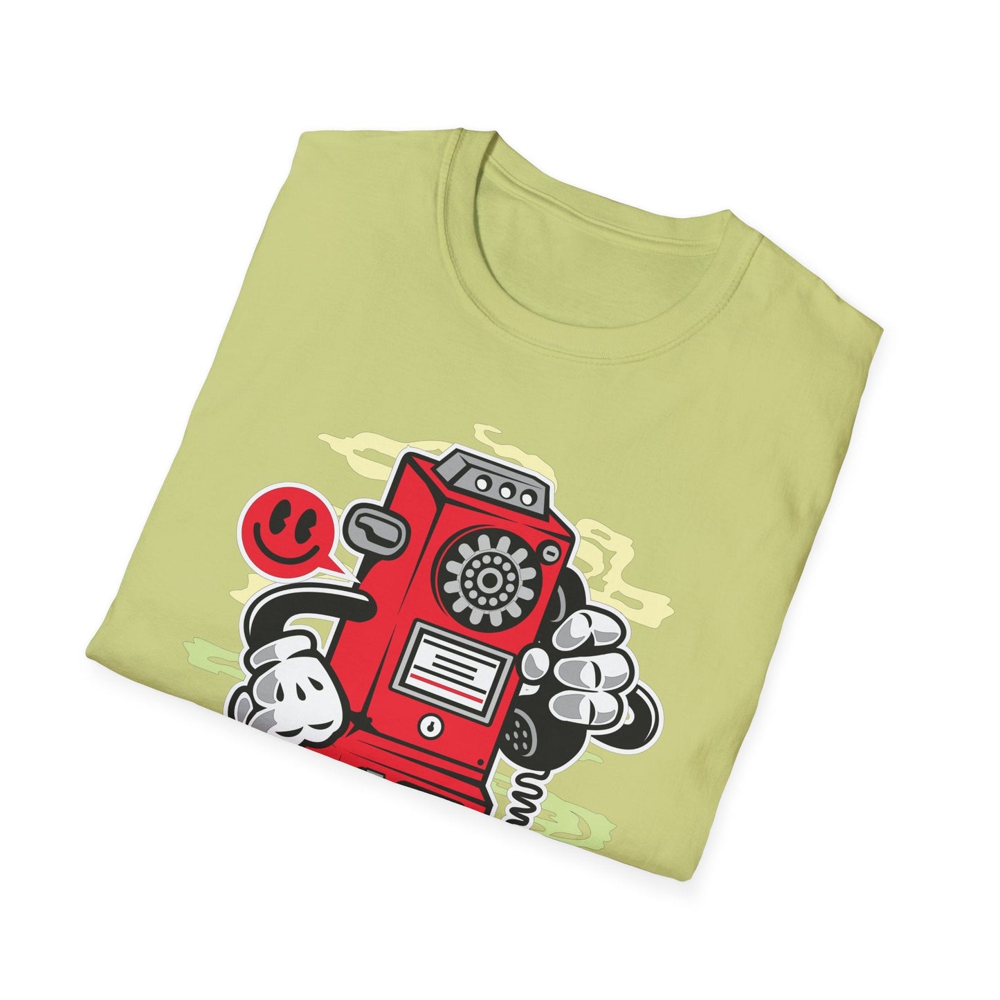 Cartoon T Shirt Animation T Shirt Funny Graphic Tee Softstyle 64000 Unisex Short Sleeve