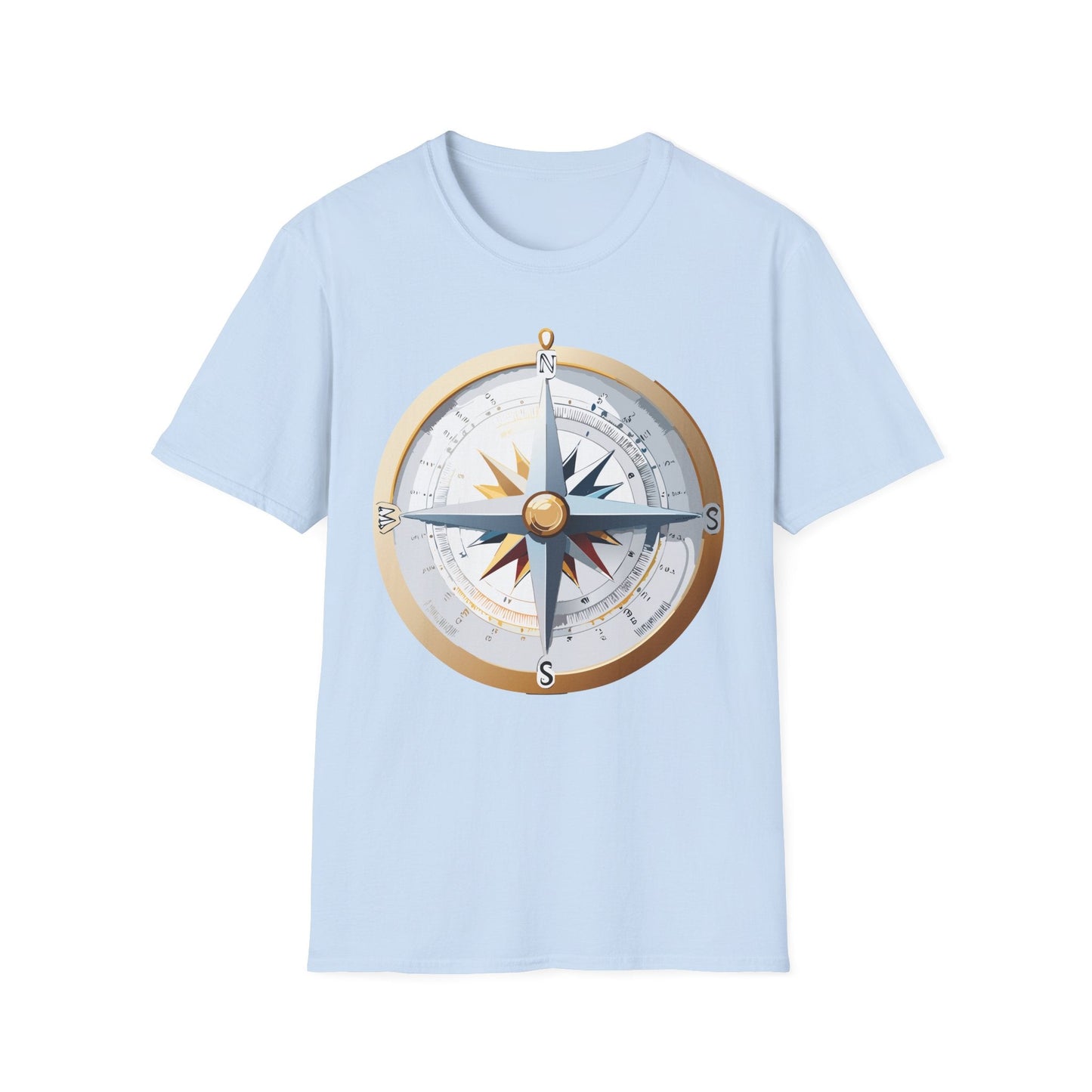 Compass Navigator Graphic Tee Unisex 100 Cotton 12
