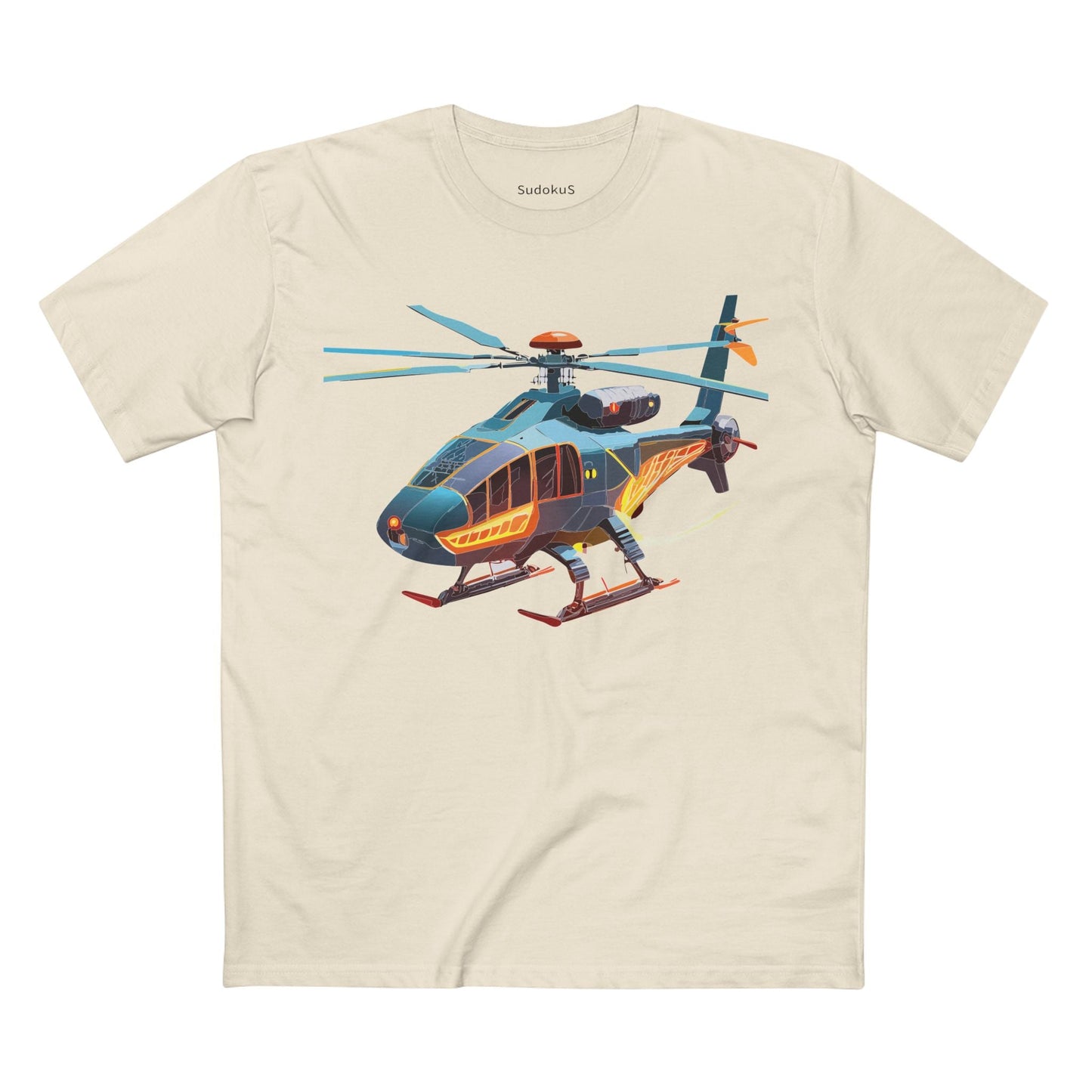 Chopper Graphic Unisex 100 Cotton Staple Tee 1