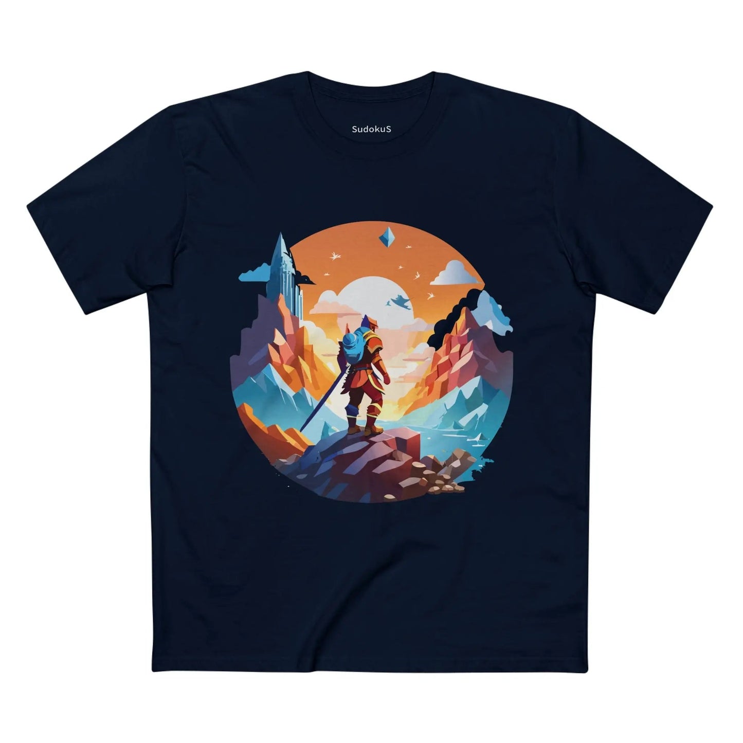 Adventures Graphic Unisex 100 Cotton Staple Tee 14