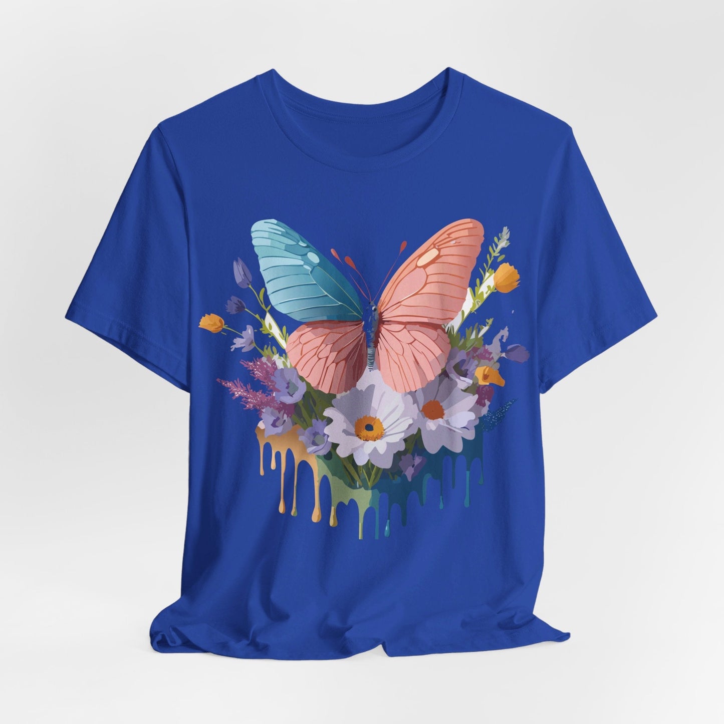 Butterfly Graphic Tee Unisex Adelpha Art Vintage Inspired Short Sleeve Shirt