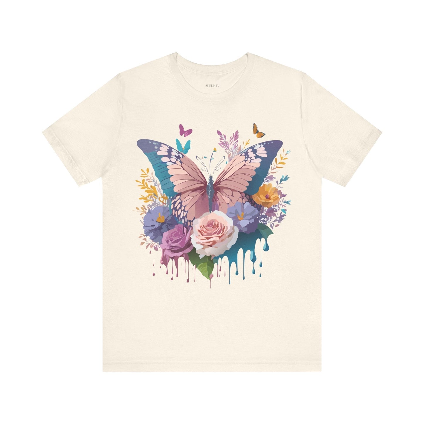 Butterfly Graphic Tee Unisex Short Sleeve Artwork By Adelpha