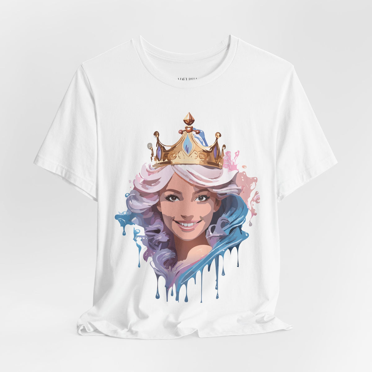 Queen Graphic Unisex Cotton Bella+Canvas Tee with Art Design m182