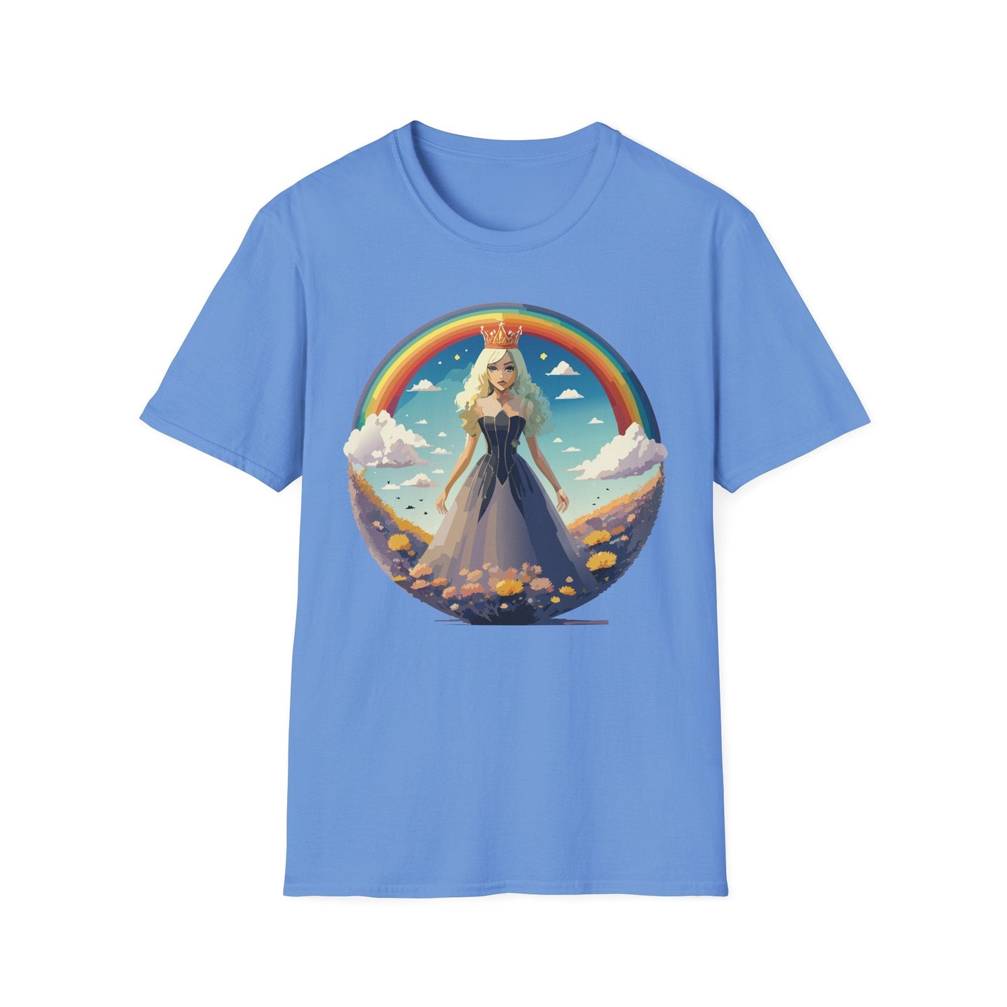 Womens Graphic T Shirt Art Design Tee 100 Percent Cotton Short Sleeve Softstyle Unisex