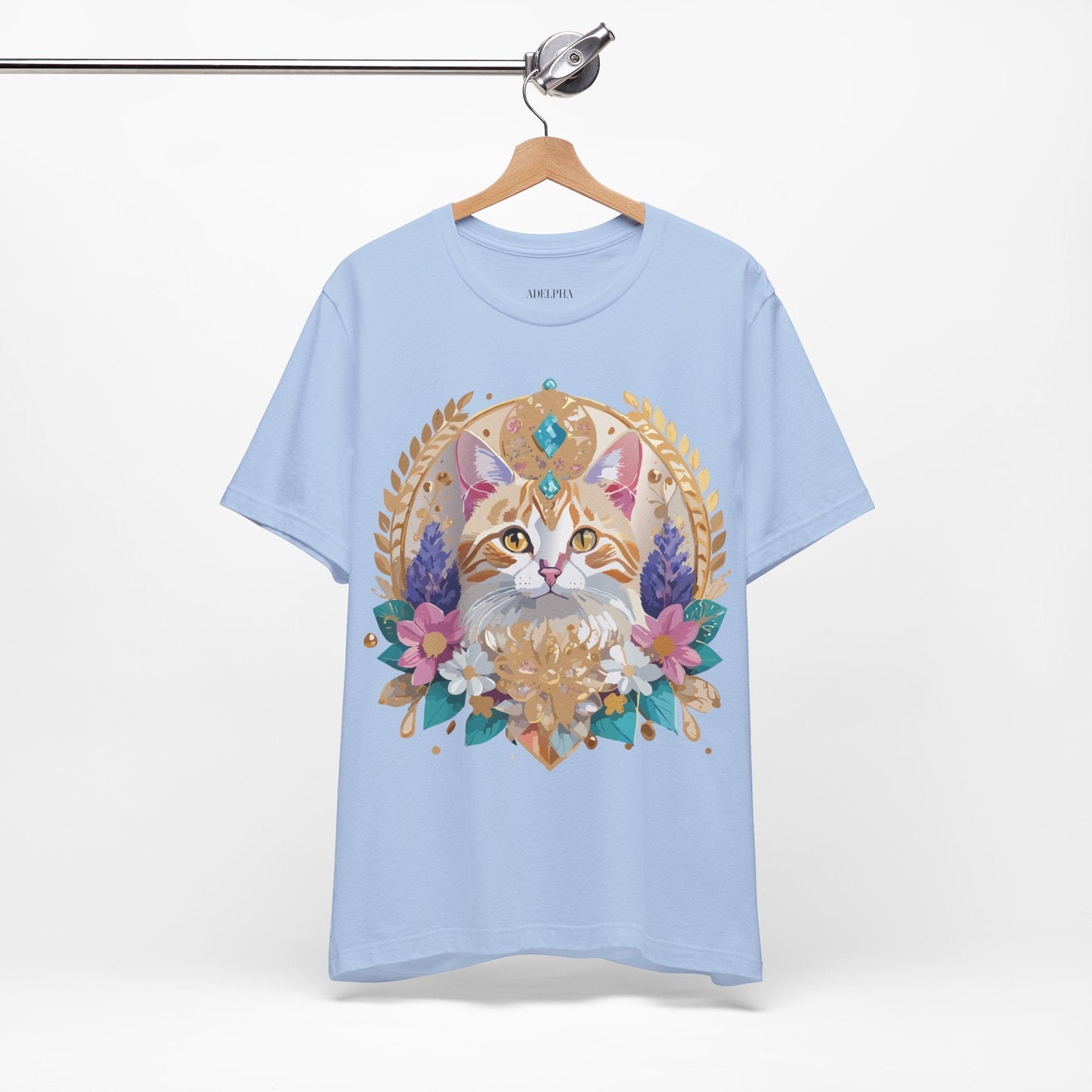 Adelpha Medallion Graphic Tee Unisex Jersey Short Sleeve Vintage Inspired Art Premium Casual Wear