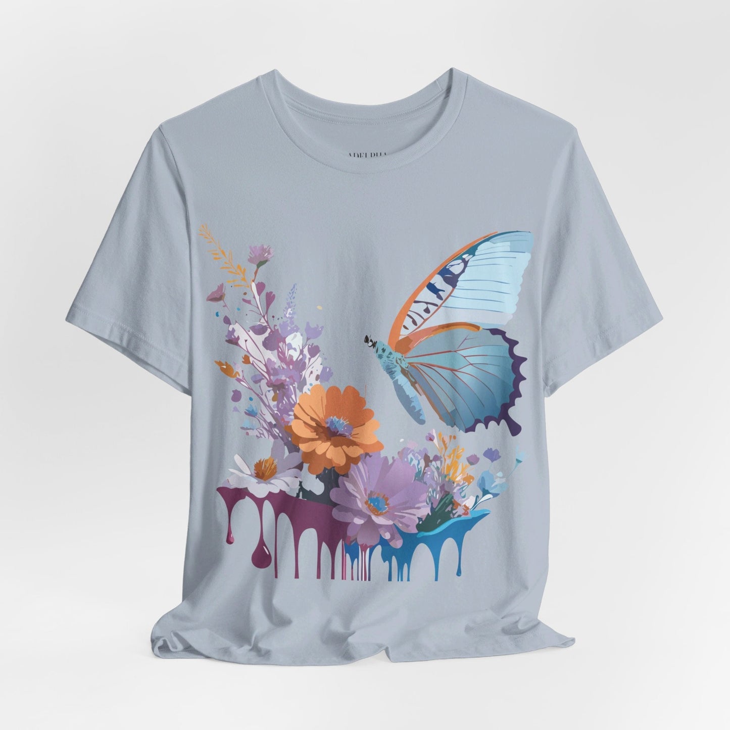 Adelpha Vintage Inspired Graphic Tee Unisex Short Sleeve Artwork