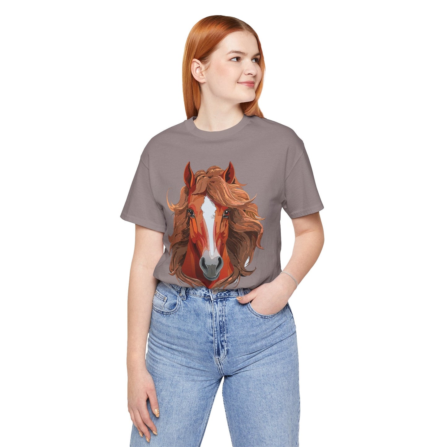 Unisex Animal Graphic Tee Shirt With Wild Animals Art Design For Everyday Casual Comfort Wear