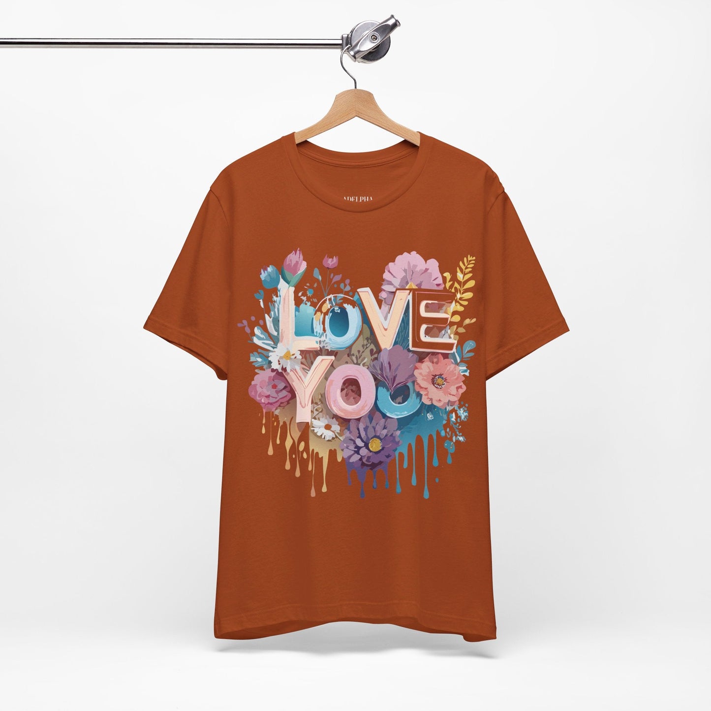 Valentine Graphic T Shirt Unisex Jersey Short Sleeve Adelpha Art Design Tee Vintage Inspired