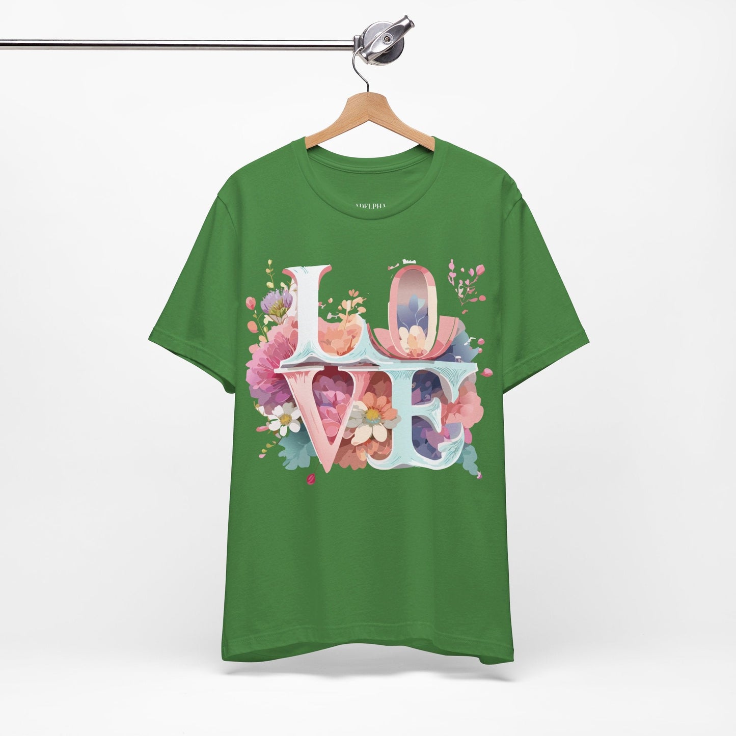 Valentine Graphic Tee Unisex Jersey Short Sleeve Art Design By Adelpha Vintage Inspired