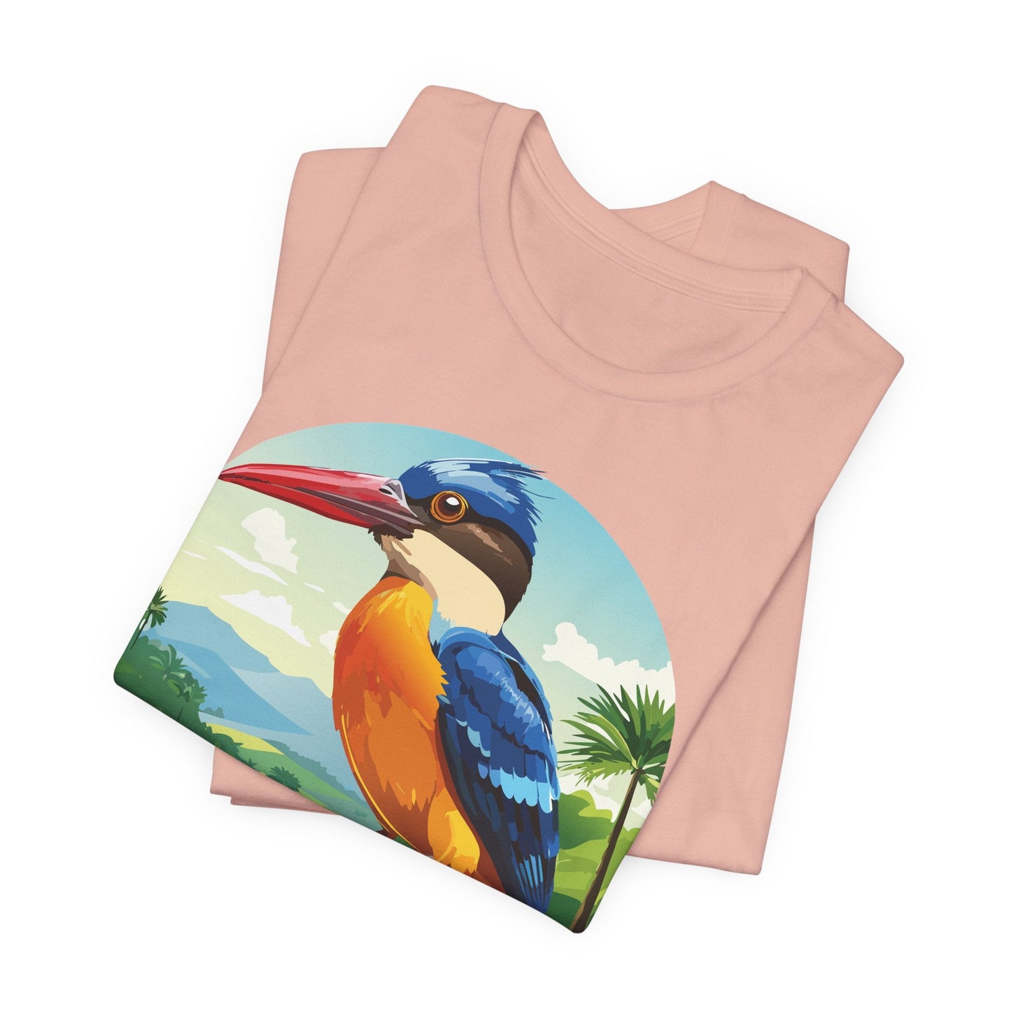 Unisex Animal Shirt With Art Design Featuring Wild Animals Jersey Short Sleeve Tee