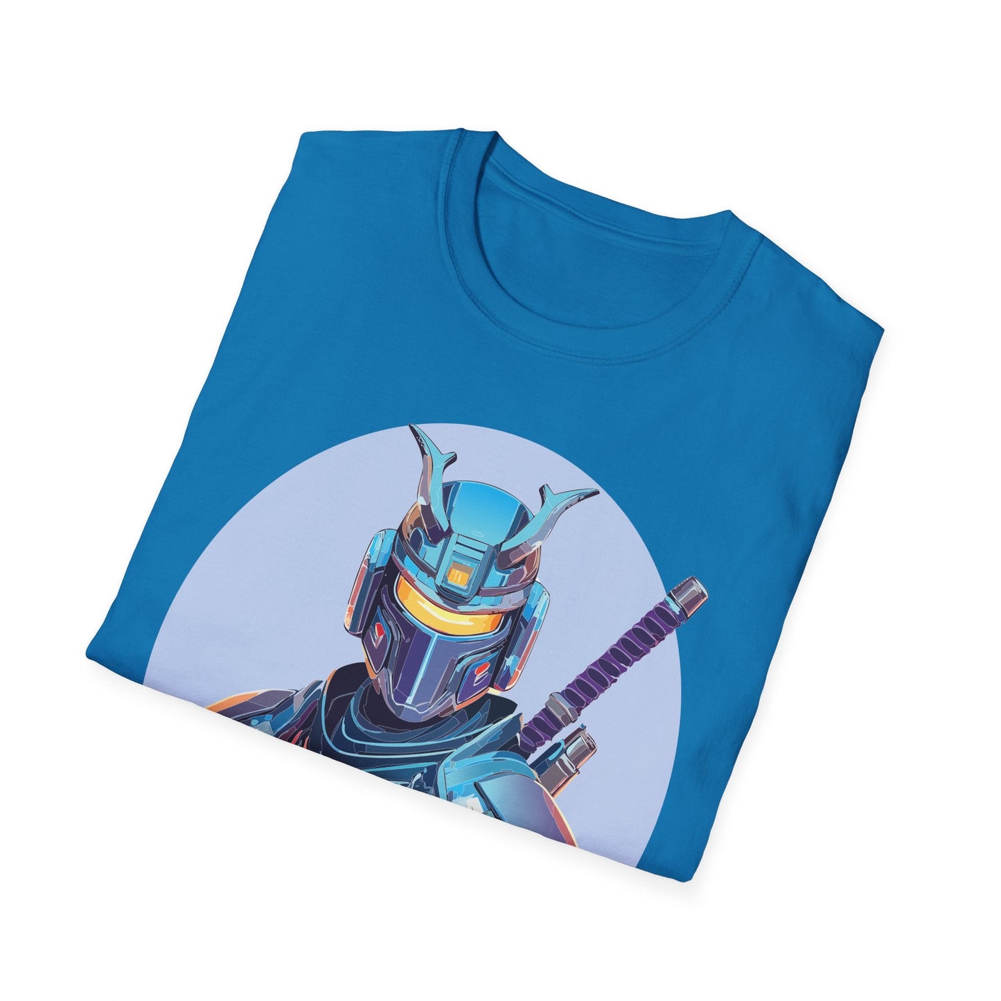 Samurai Shirt Unisex Softstyle Tee 64000 Gildan 100 Percent Ring Spun Cotton Comfort Fit