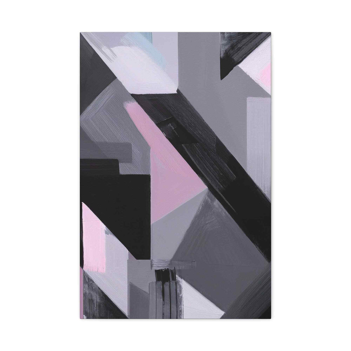Abstract Geometric Painting Print Canvas 20x24,20x30,24x30 24x32,24x36,30x40 32x48,36x48,40x60 Pine-Wood Inner Frame ABS-45
