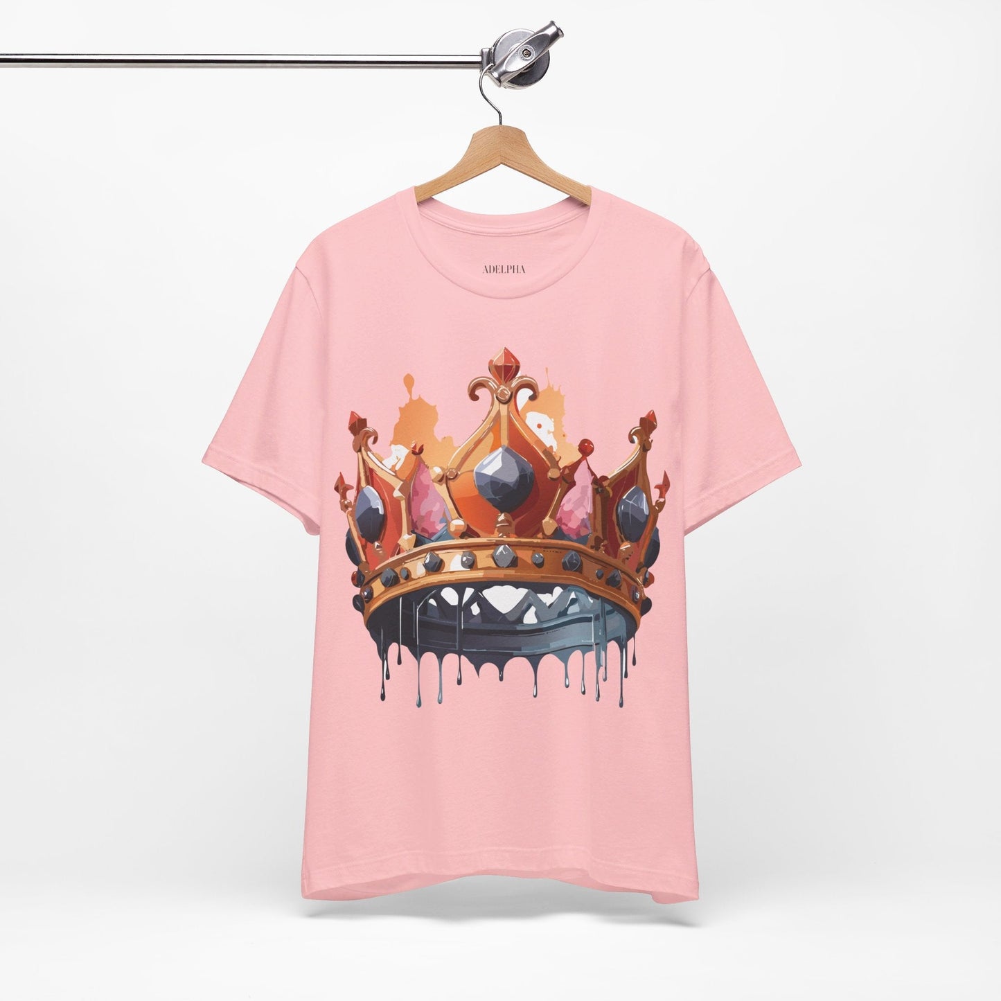 Crown Graphic Unisex 100 Cotton Vintage Artwork Tee 10