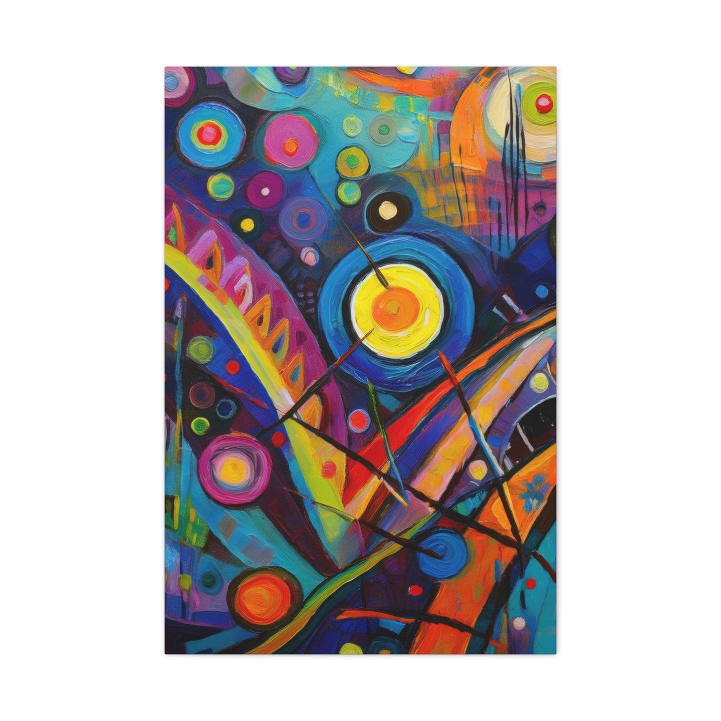 Abstract Oil Painting Print Canvas 20x24,20x30,24x30 24x32,24x36,30x40 32x48,36x48,40x60 Pine-Wood Inner Frame ABS-127
