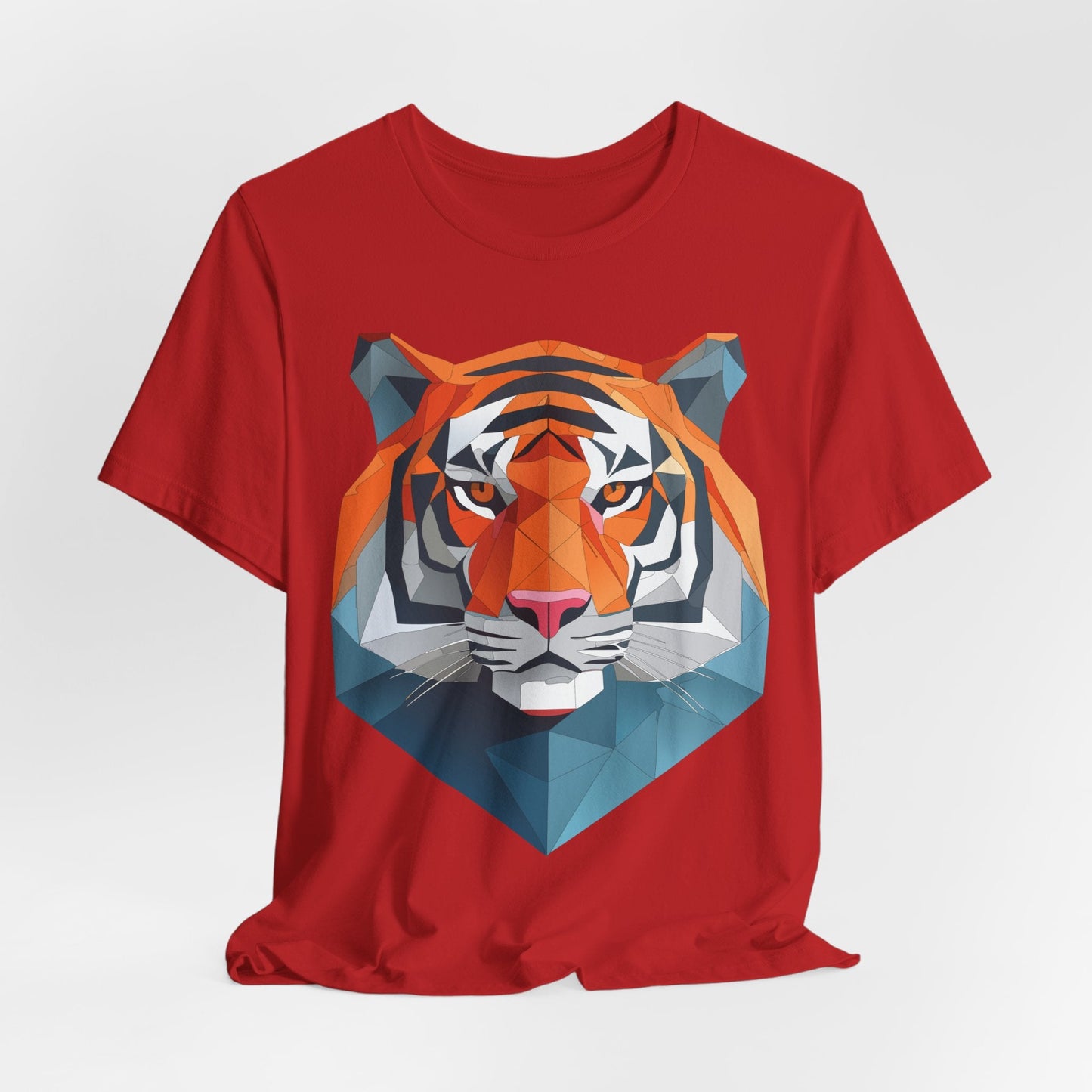 Unisex Animal Artwork Tee Shirt With Wild Animals Design For Everyday Wear And Comfort