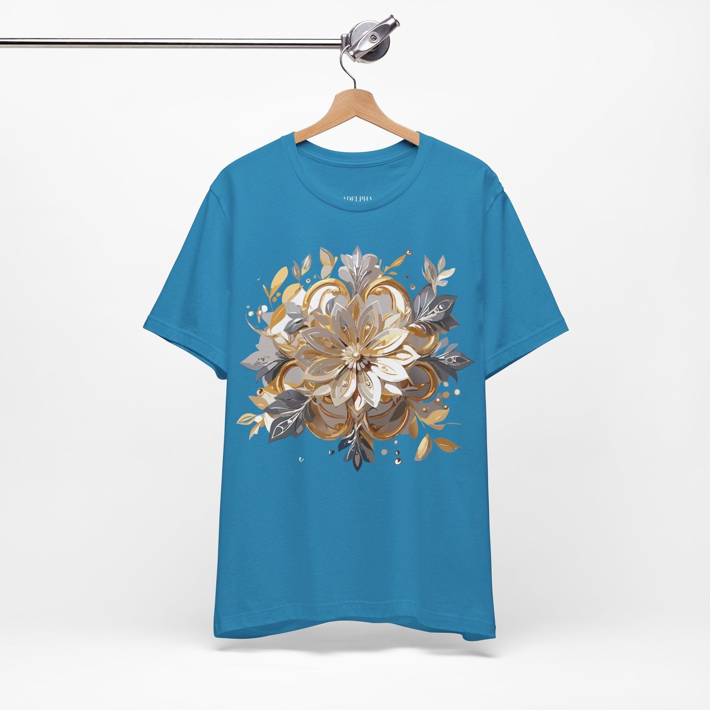 Adelpha Vintage Inspired Graphic Tee Unisex Jersey Short Sleeve Art Shirt Premium Comfort