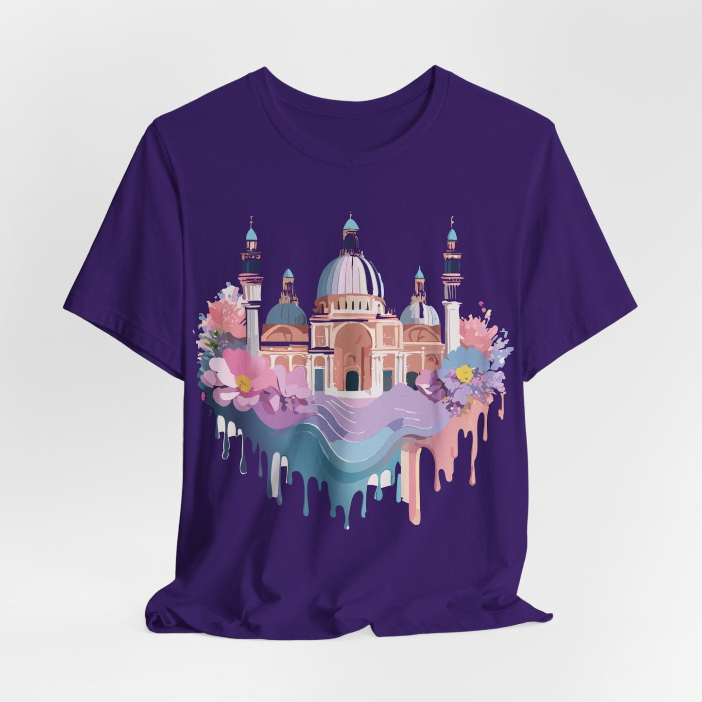 Venice Tourist Shirt Graphic Tee Unisex Jersey Short Sleeve Casual Wear Adelpha Artwork