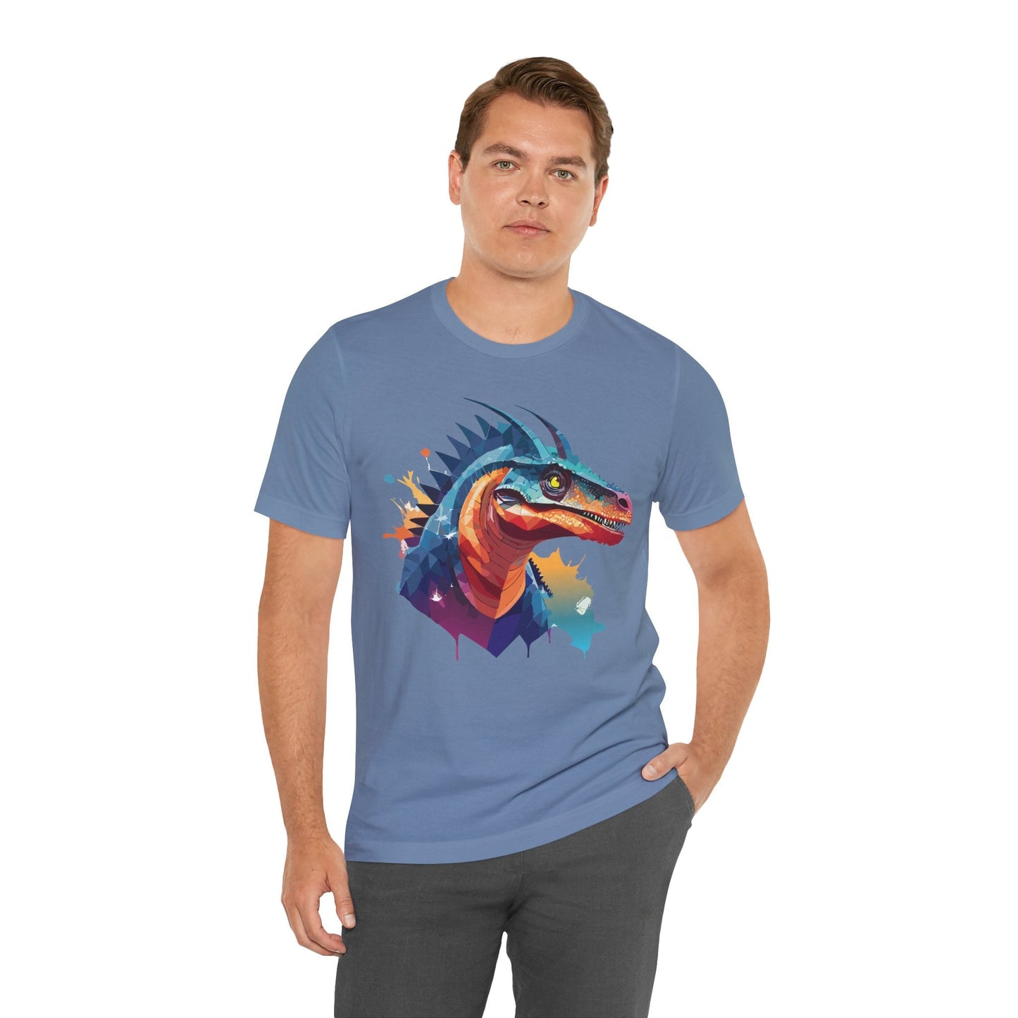 Unisex Animal Tee Shirt With Animals Art Design Wild Animals Shirt For Everyday Wear