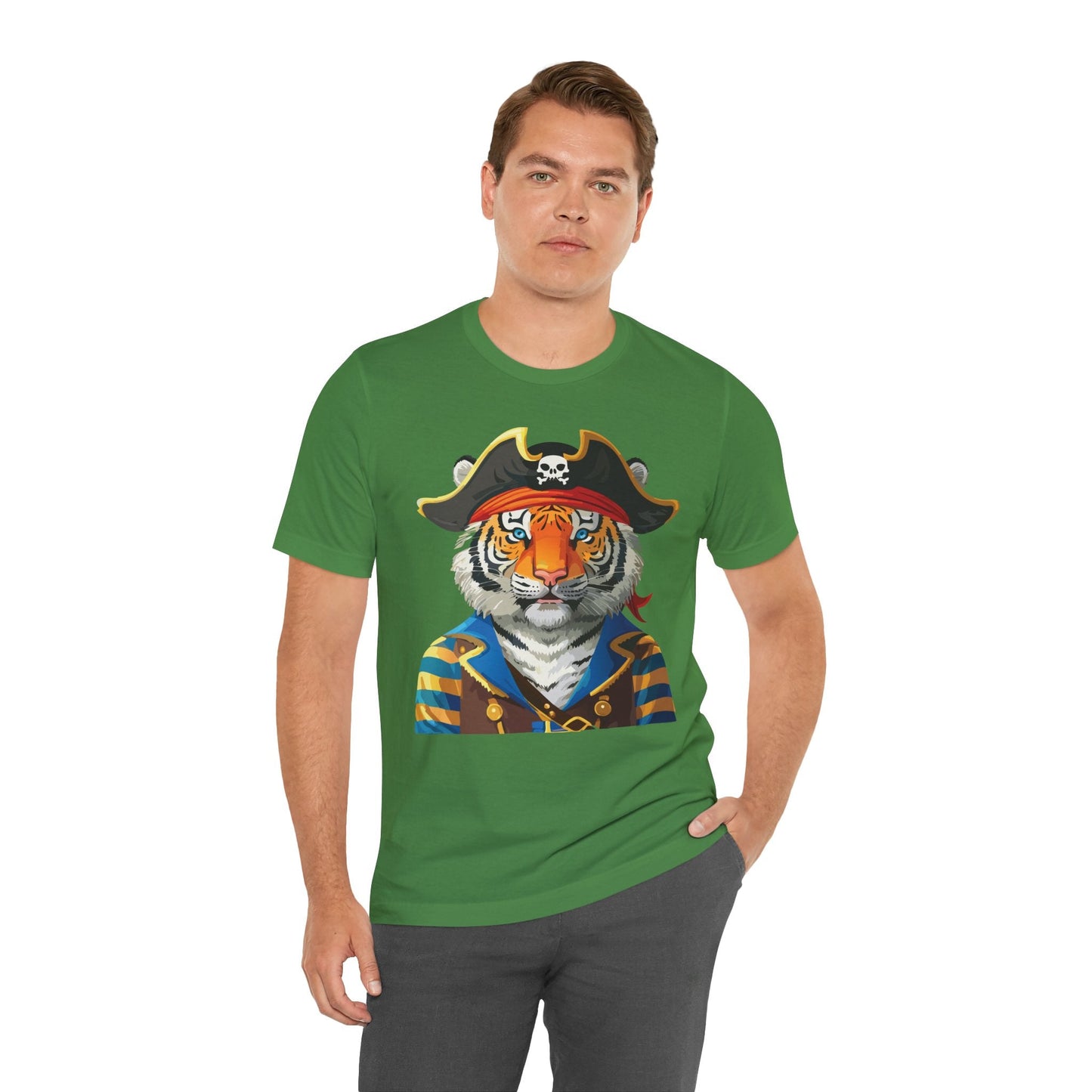Unisex Animal Tee Shirt Art Design With Wild Animals Gildan Softstyle Cotton T Shirt