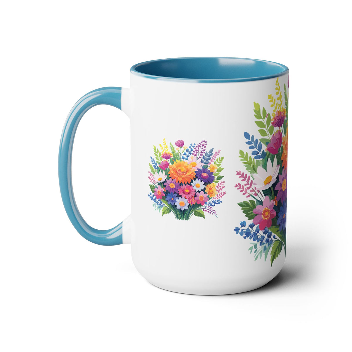 Floral Mug, Floral Cup