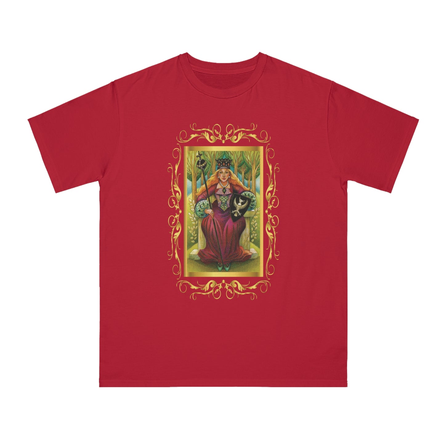 Camiseta unisex de algodón orgánico con cartas del tarot