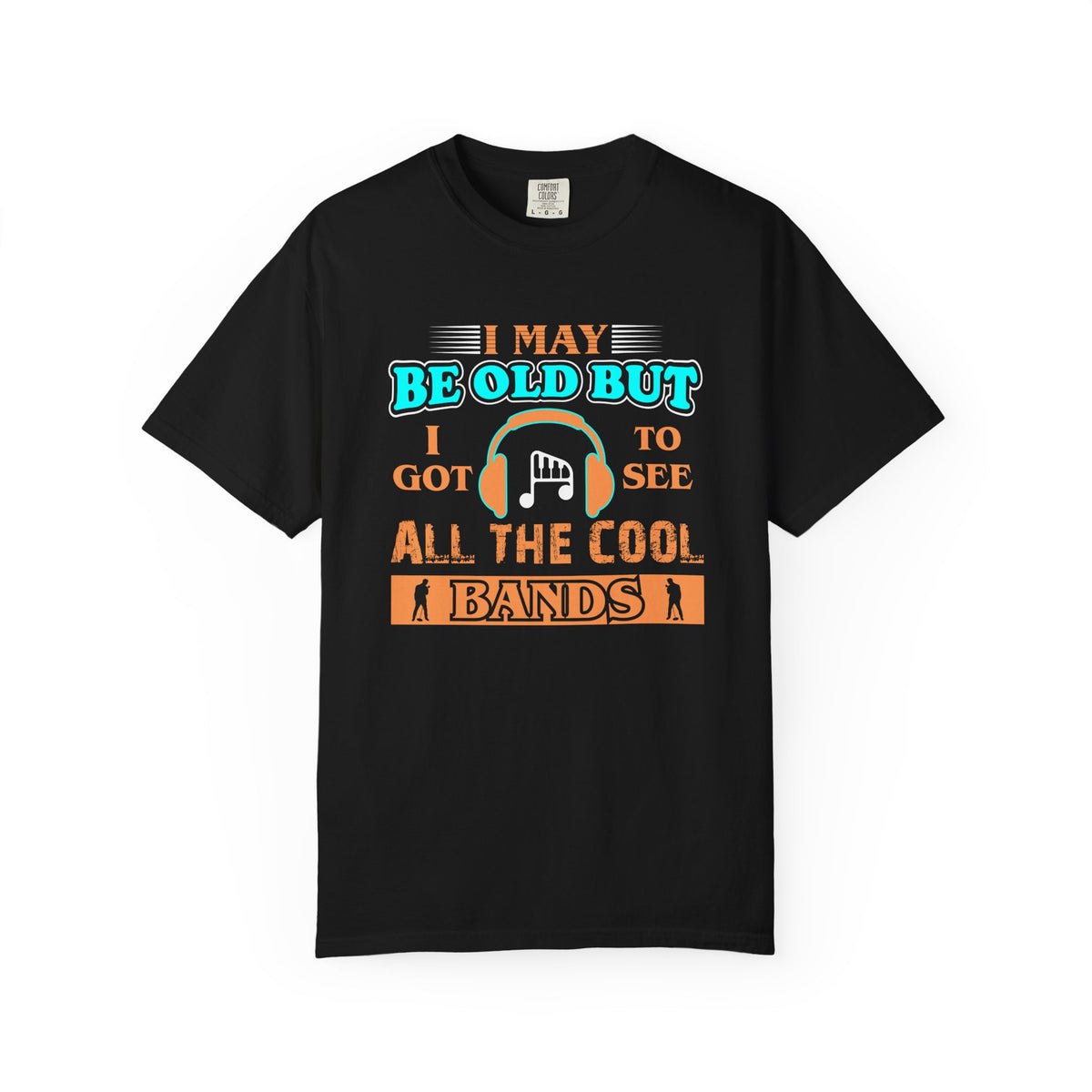 To See All The Cool Bands T-Shirt Vintage Concert Graphic Unisex Cotton Tee 061