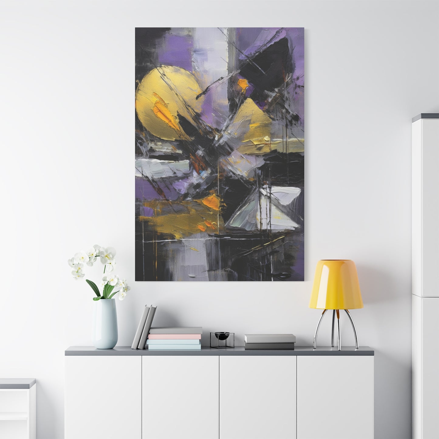 Abstract Oil Painting Print Canvas 20x24,20x30,24x30 24x32,24x36,30x40 32x48,36x48,40x60 Pine-Wood Inner Frame ABS-203
