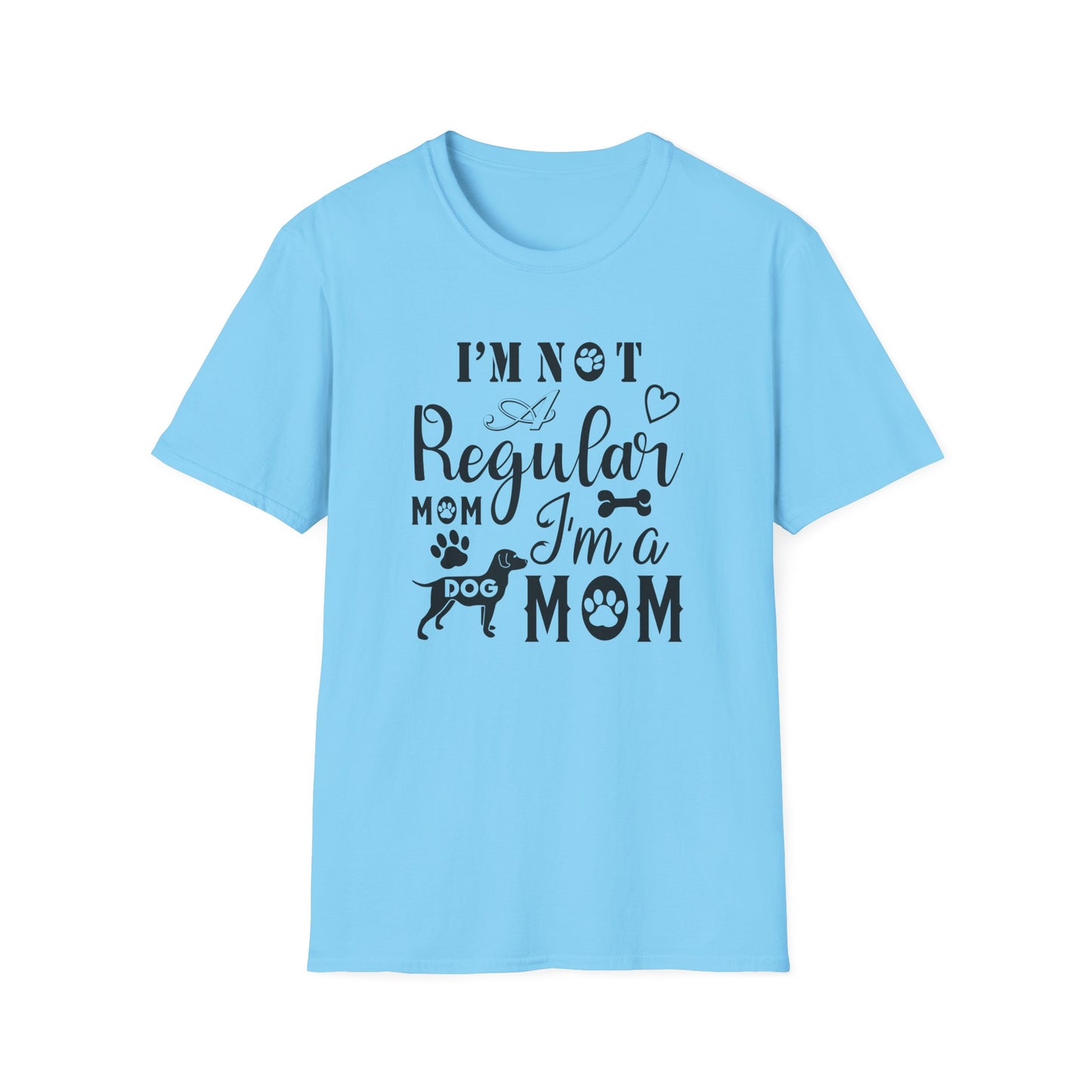 Dog Mom Pet Lover Graphic Unisex Cotton T-Shirt