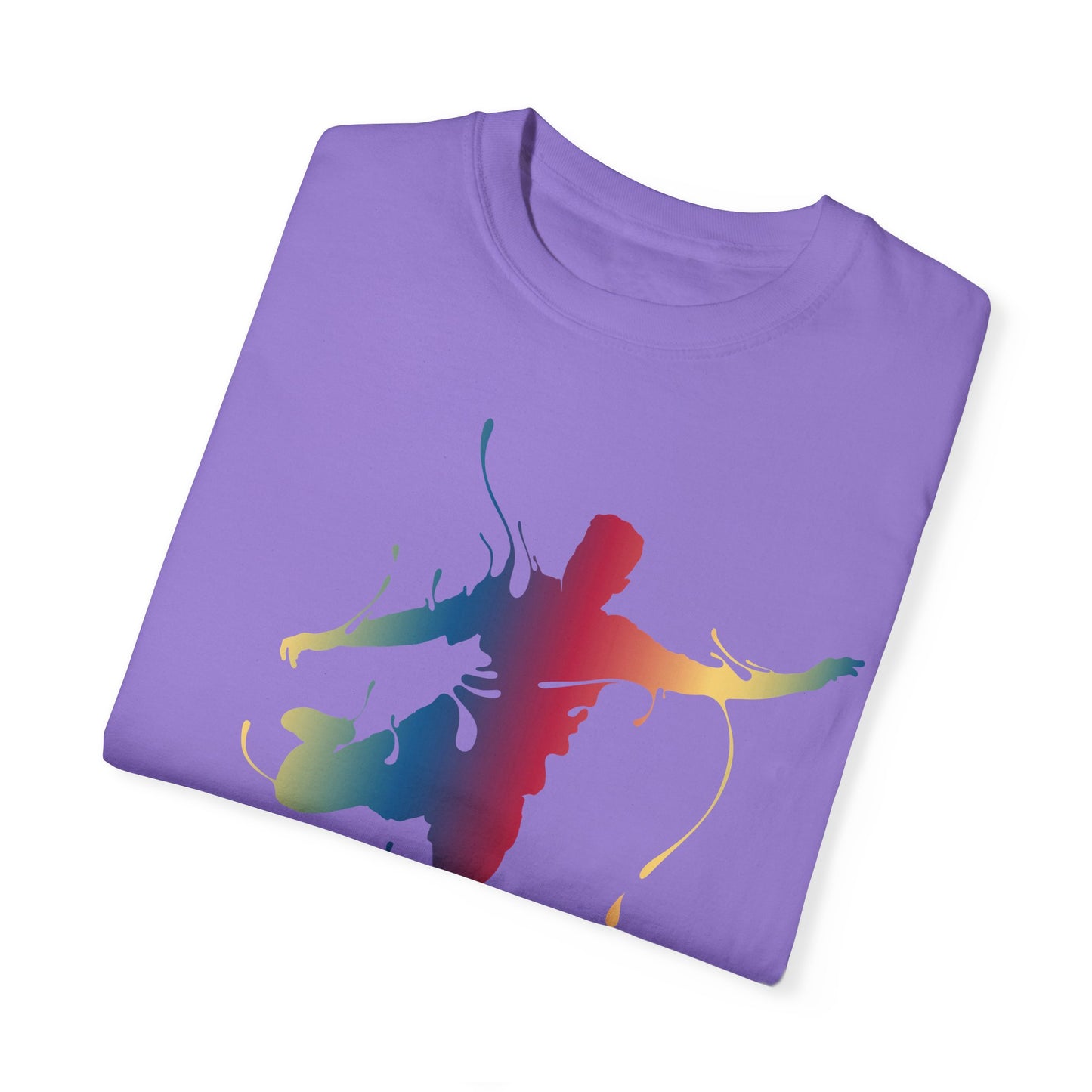 T-shirt unisexe avec motif artistique sportif